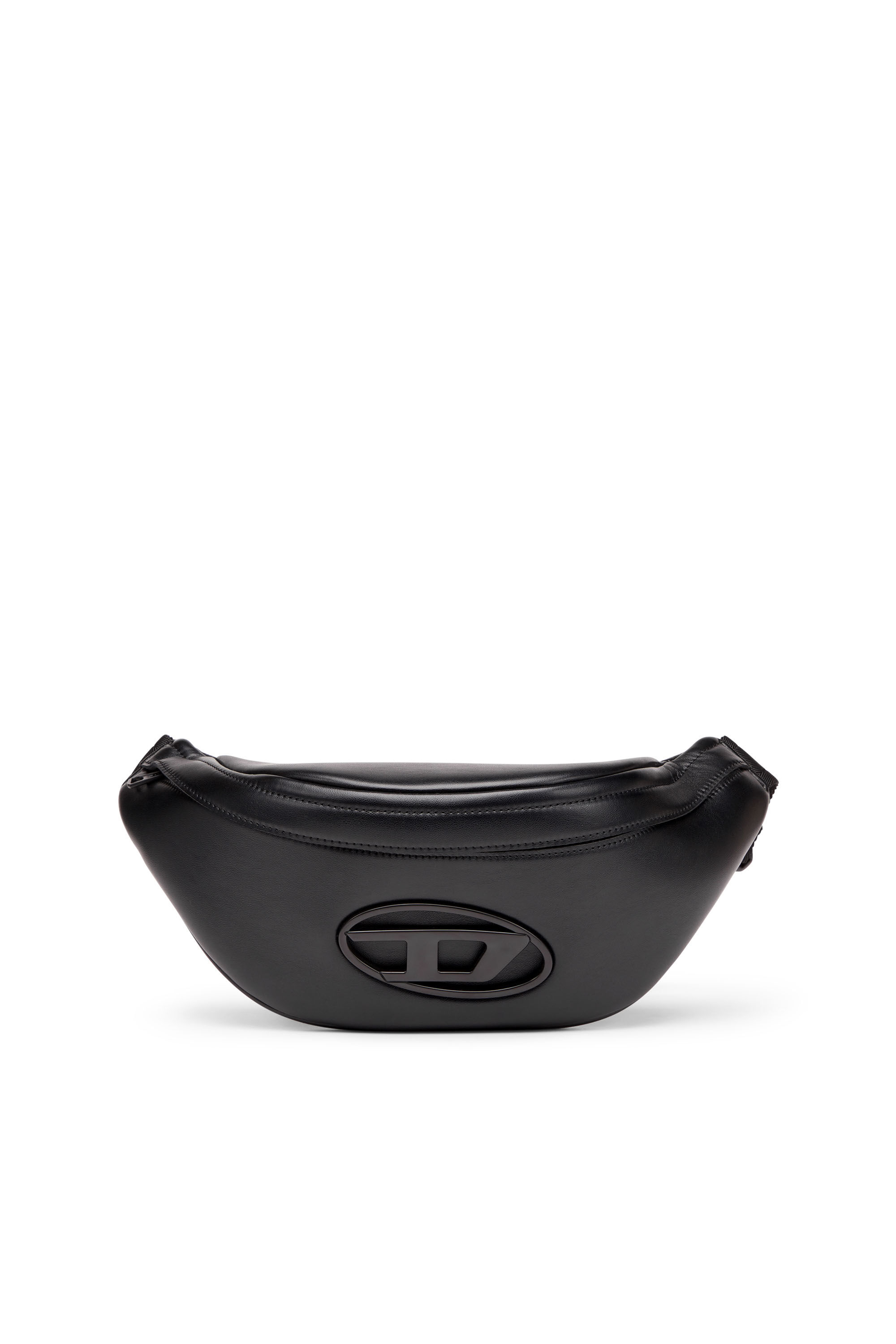 Women's Holi-D Belt Bag M in PU and neoprene | Black | Diesel Women's Holi-D Belt Bag M in PU and neoprene | Black | Diesel