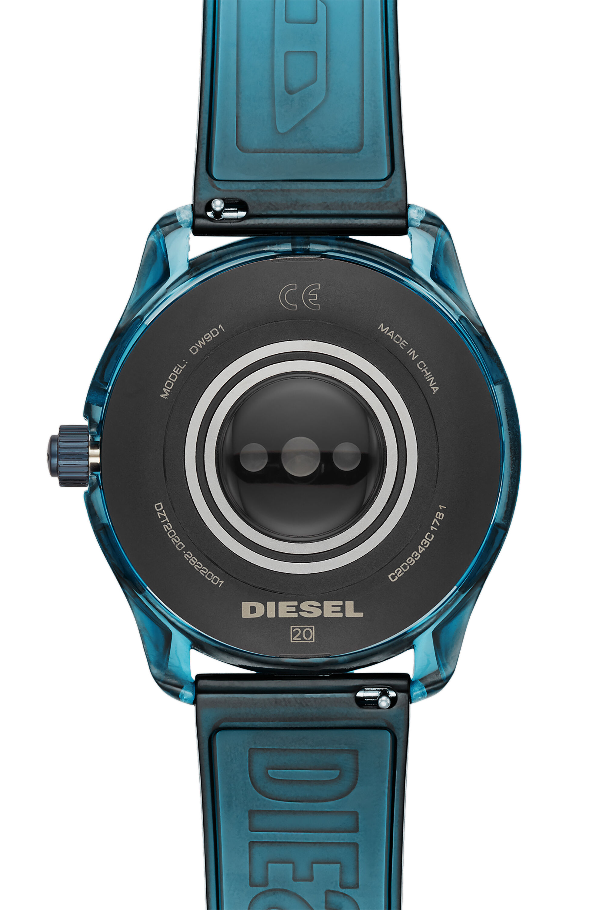 Diesel - DT2020, Smartwatch Diesel On Fadelite: Azul transparente Hombre in Azul marino - 4