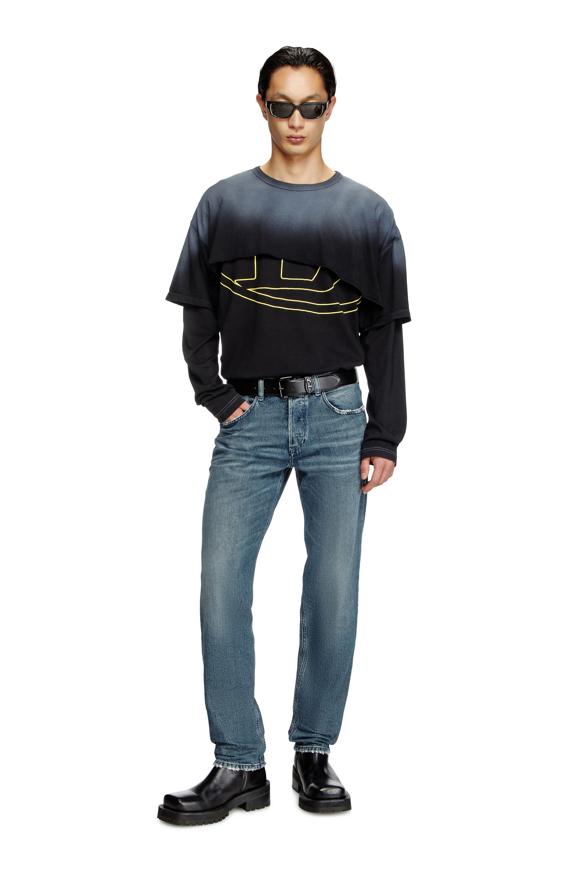 Men's Regular Jeans | Medium blue | Diesel 2023 D-Finitive