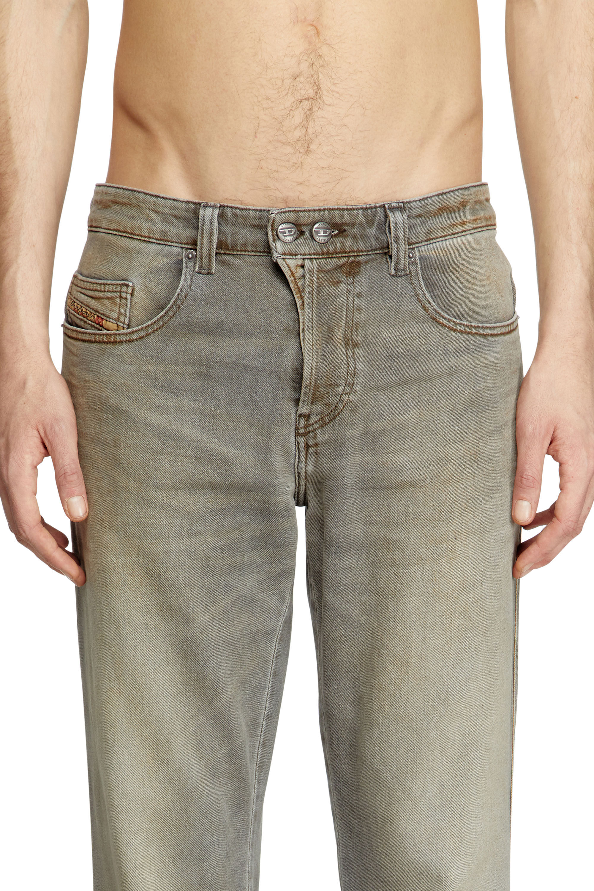 Men's Bootcut Jeans | Light Grey | Diesel 1998 D-Buck