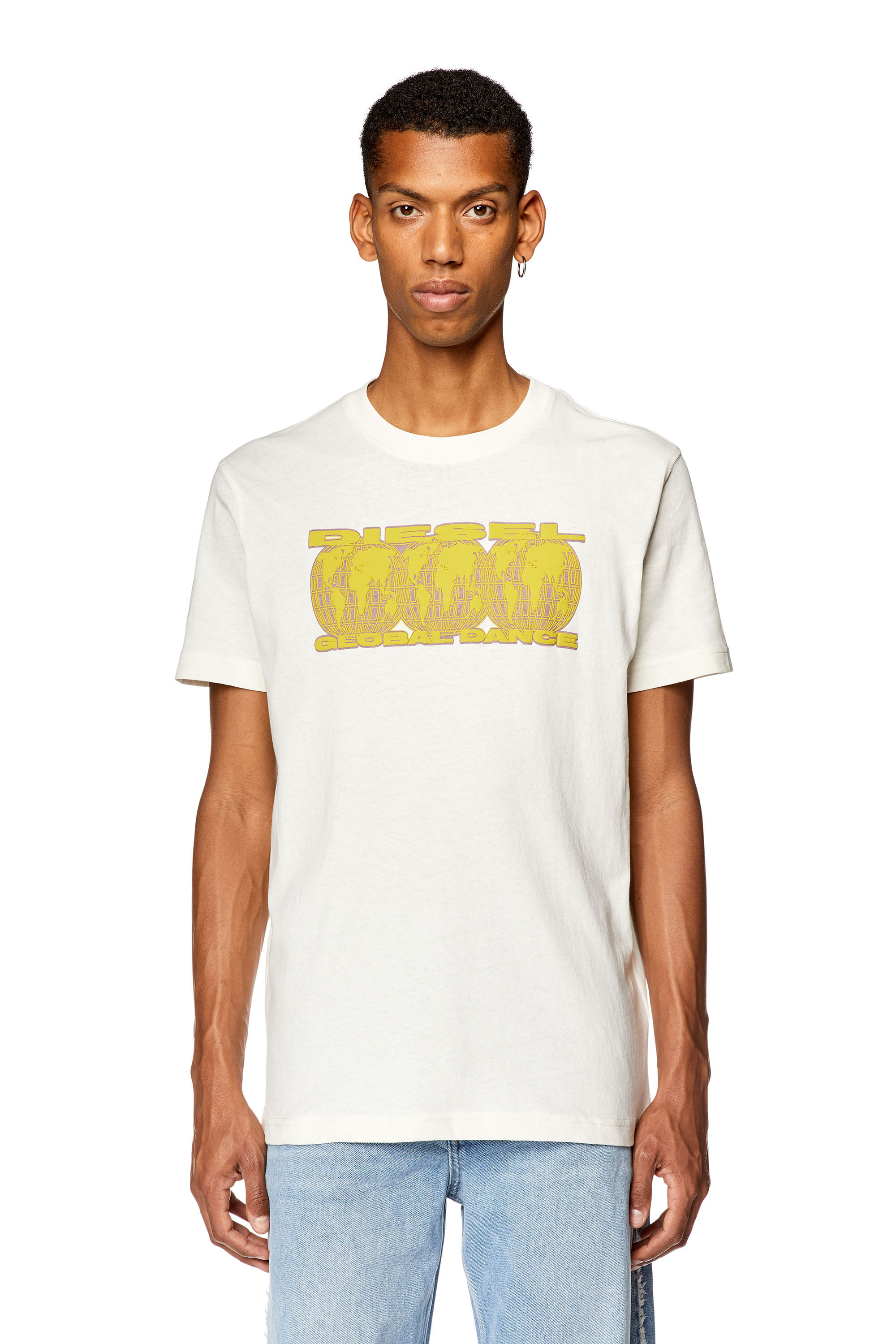 Yellow diesel t shirt cheap