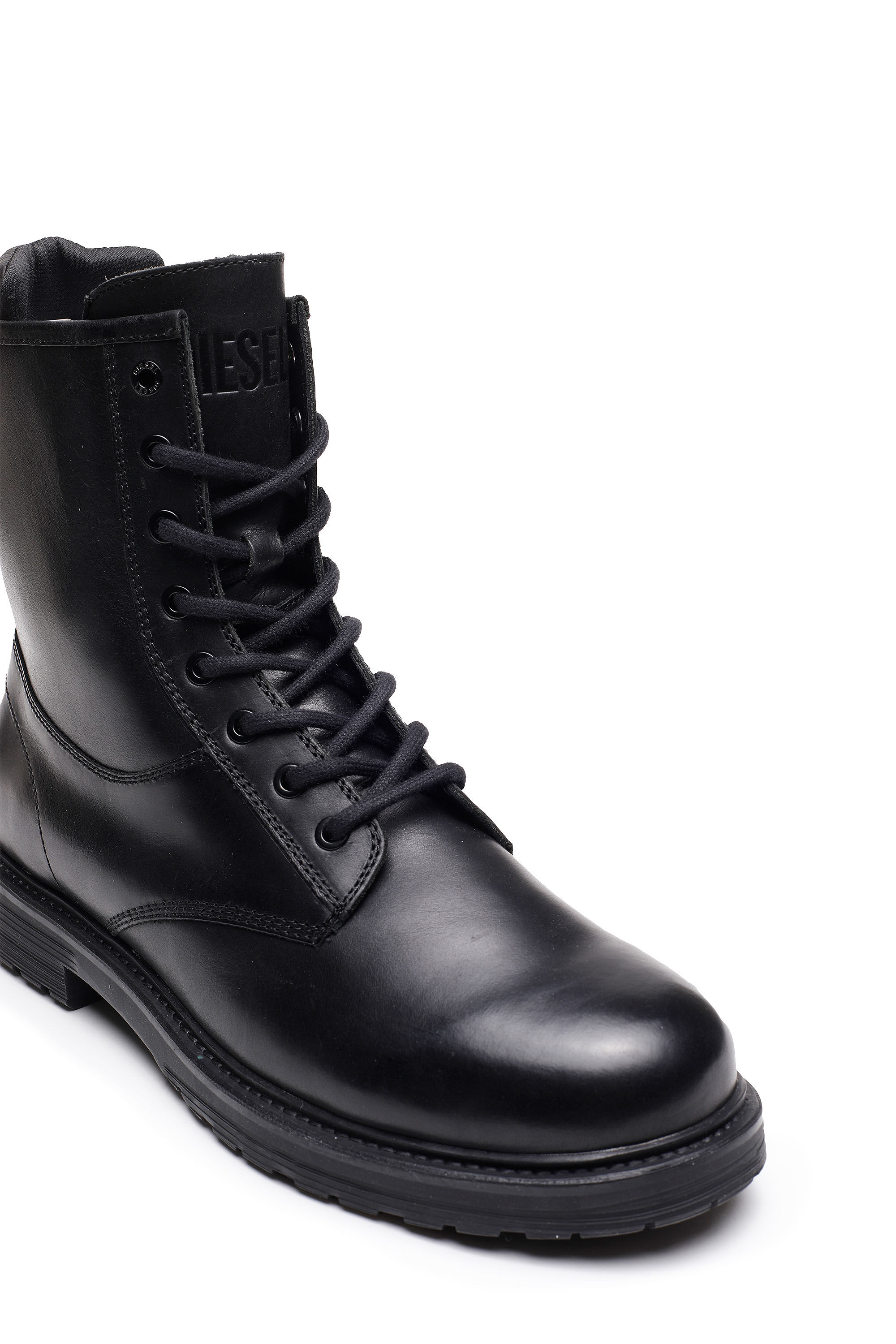 D ALABHAMA CB Man Combat boots in semi matte leather Diesel