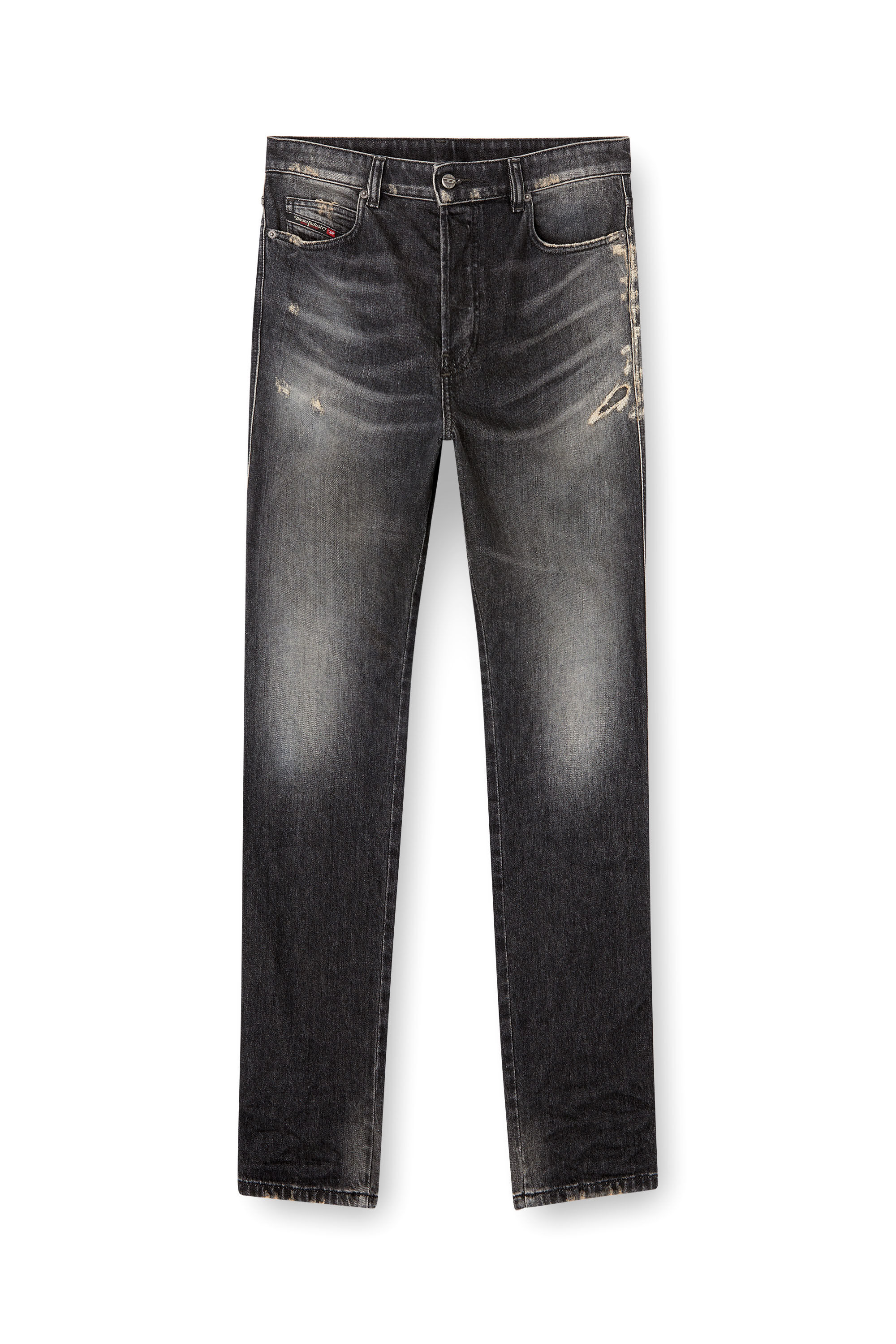 Diesel - Slim Jeans 1993 D-Vyl 09M54 Hombre, Negro/Gris oscuro - 2