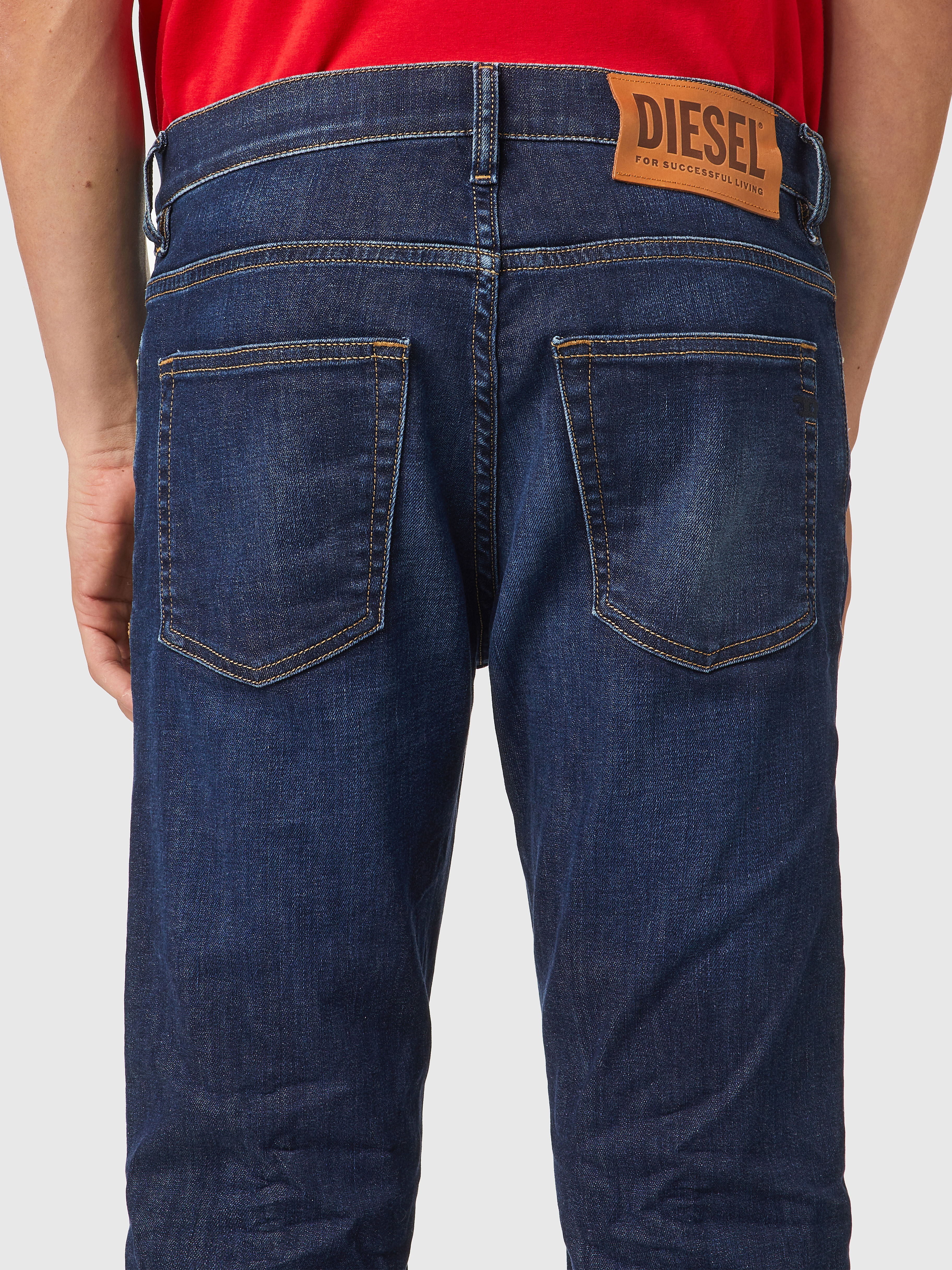 Diesel - 2005 D-FINING 009ZU Tapered Jeans, Azul Oscuro - Image 6