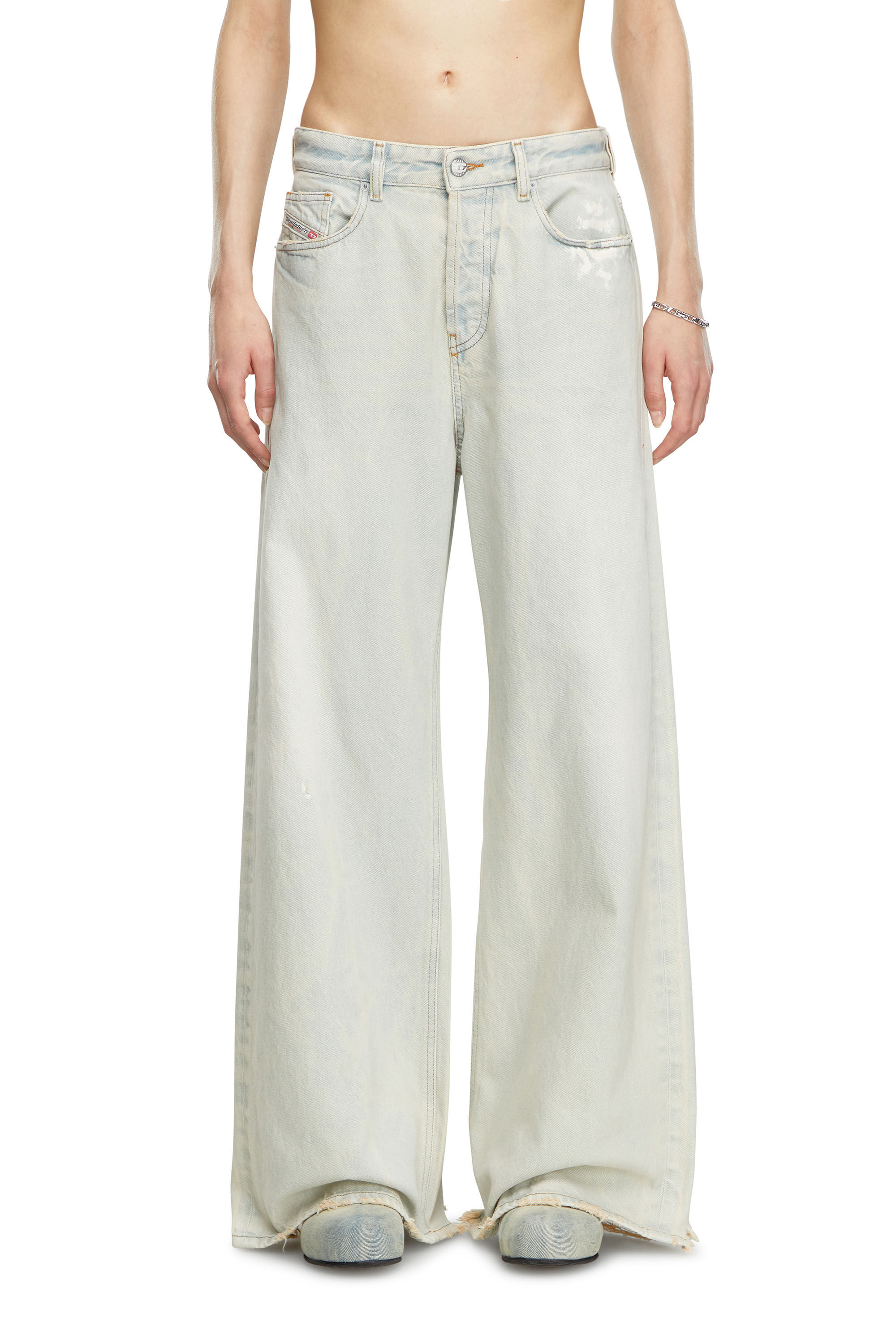 Women's Relaxed Jeans | Light Blue | Diesel 1996 D-Sire
