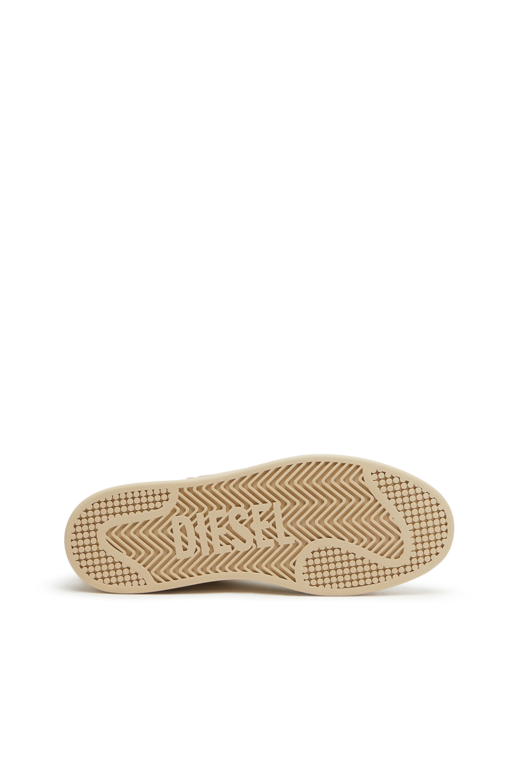 Diesel - S-ATHENE LOW, Man's S-Athene Low - Sneakers in full-grain leather in White/Red - 5
