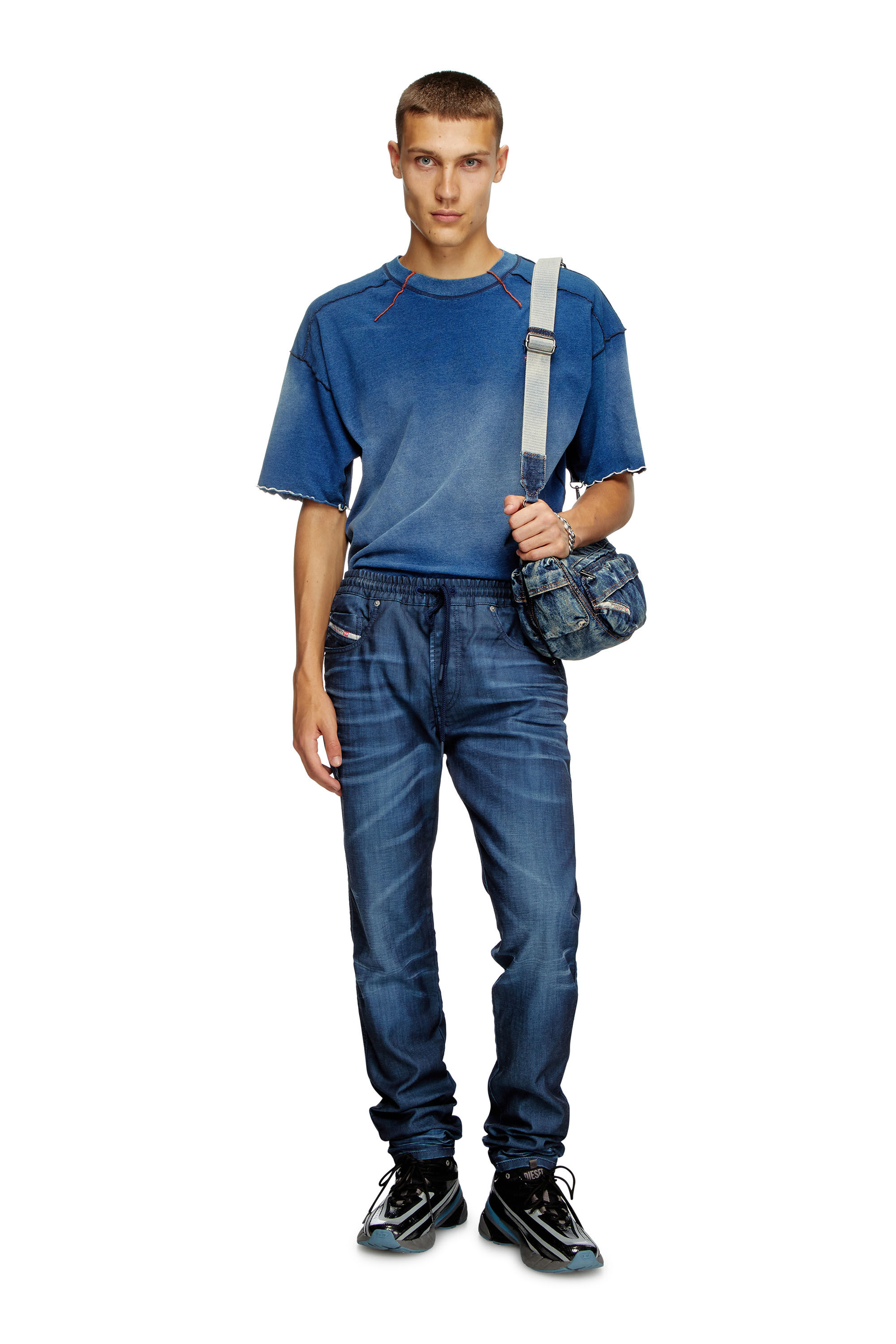 Men's Slim Jeans | Dark Blue | Diesel 2060 D-Strukt Joggjeans®