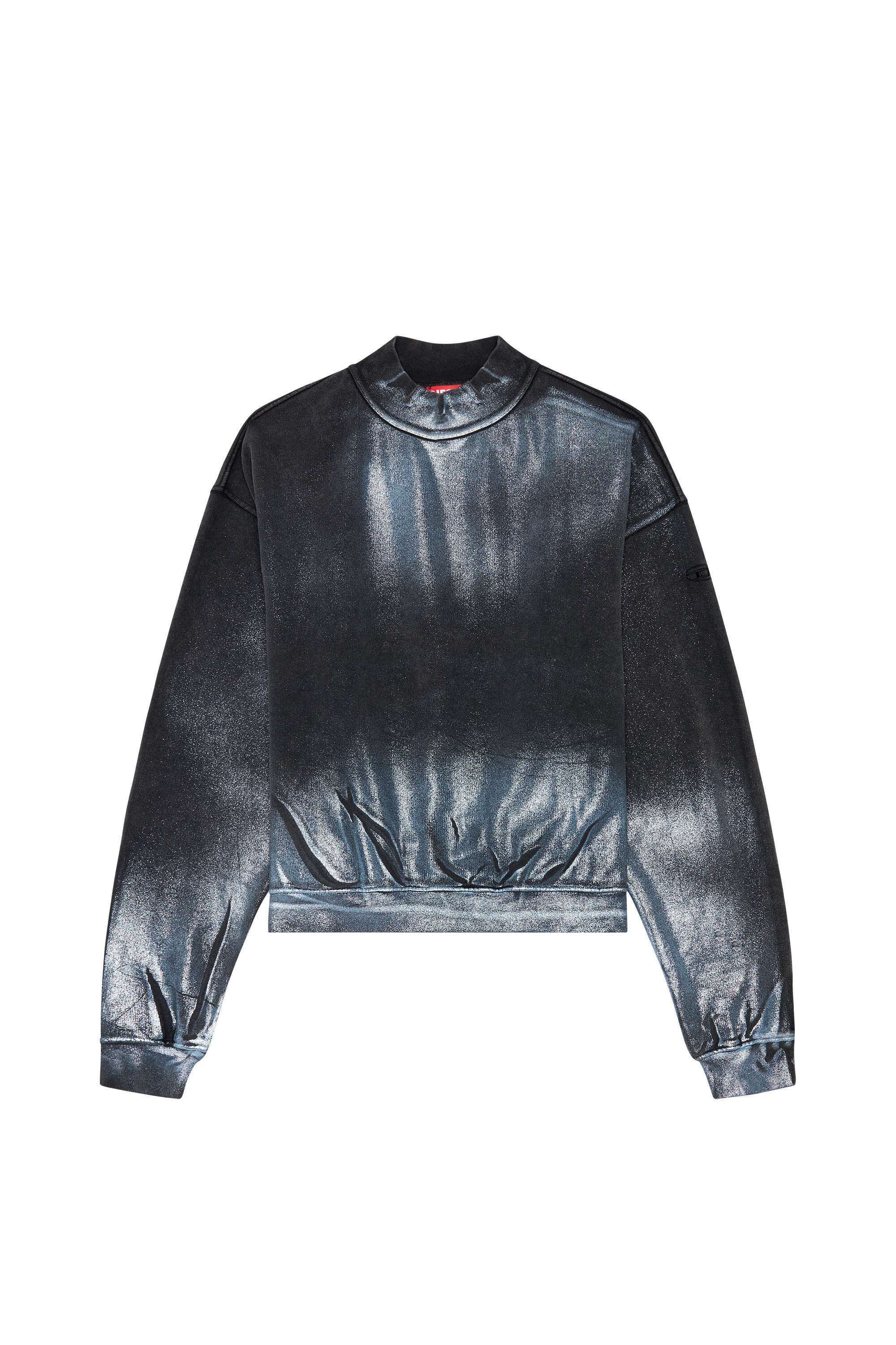 Women's Faded metallic sweatshirt | Multicolor | Diesel Women's Faded metallic sweatshirt | Multicolor | Diesel