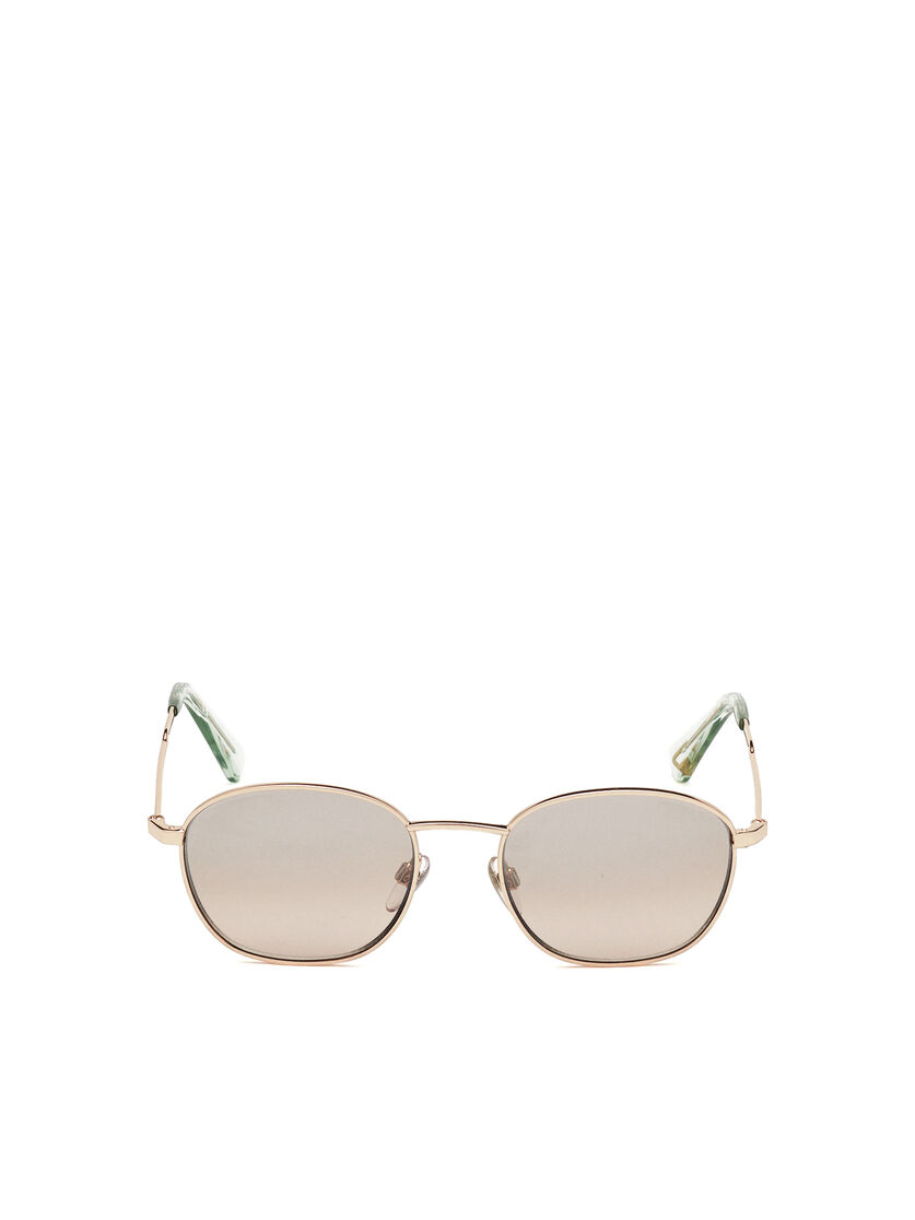 DL0307: Unisex sunglasses with rounded silhouette | Diesel