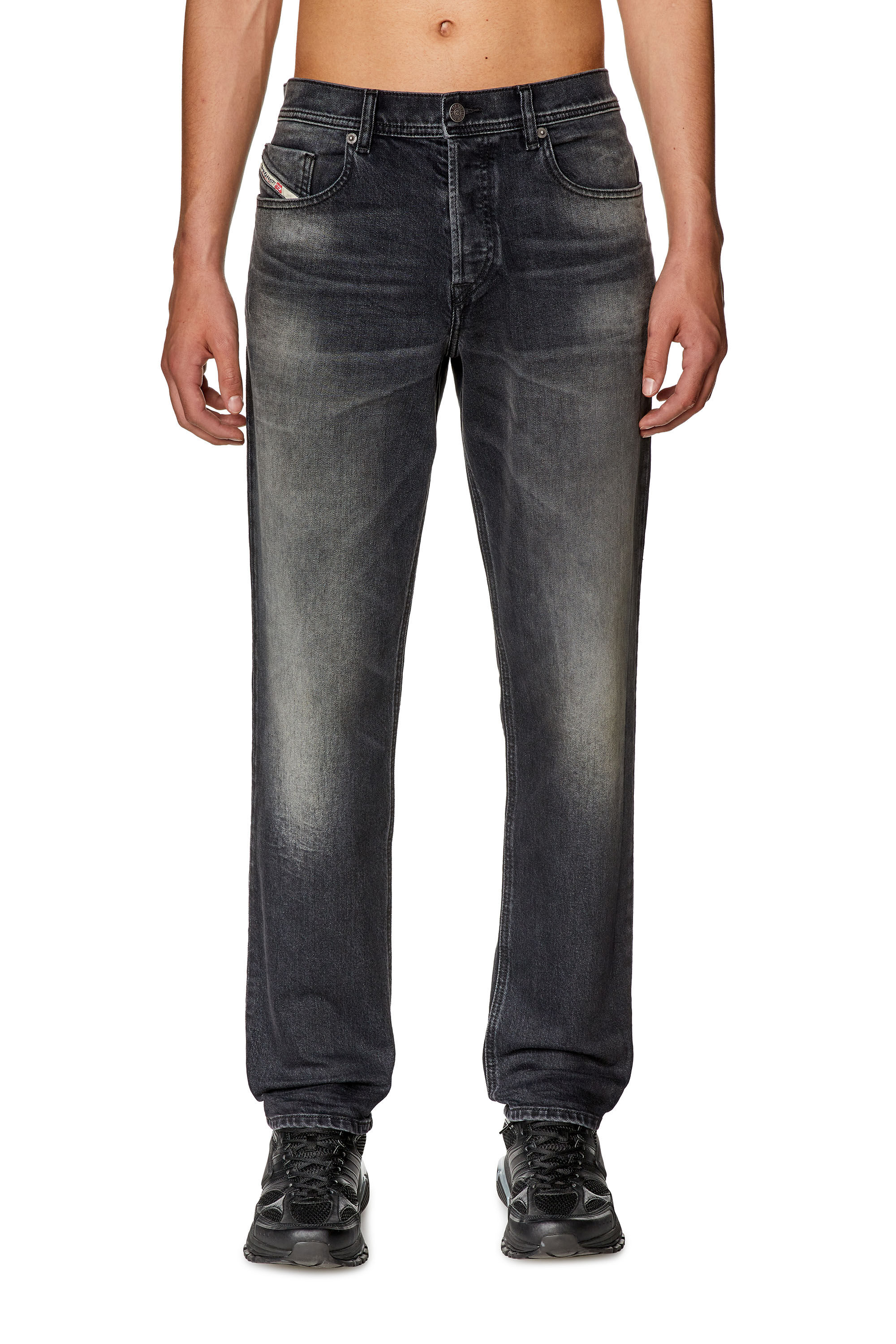 Men's Regular Jeans | Black/Dark grey | Diesel 2023 D-Finitive