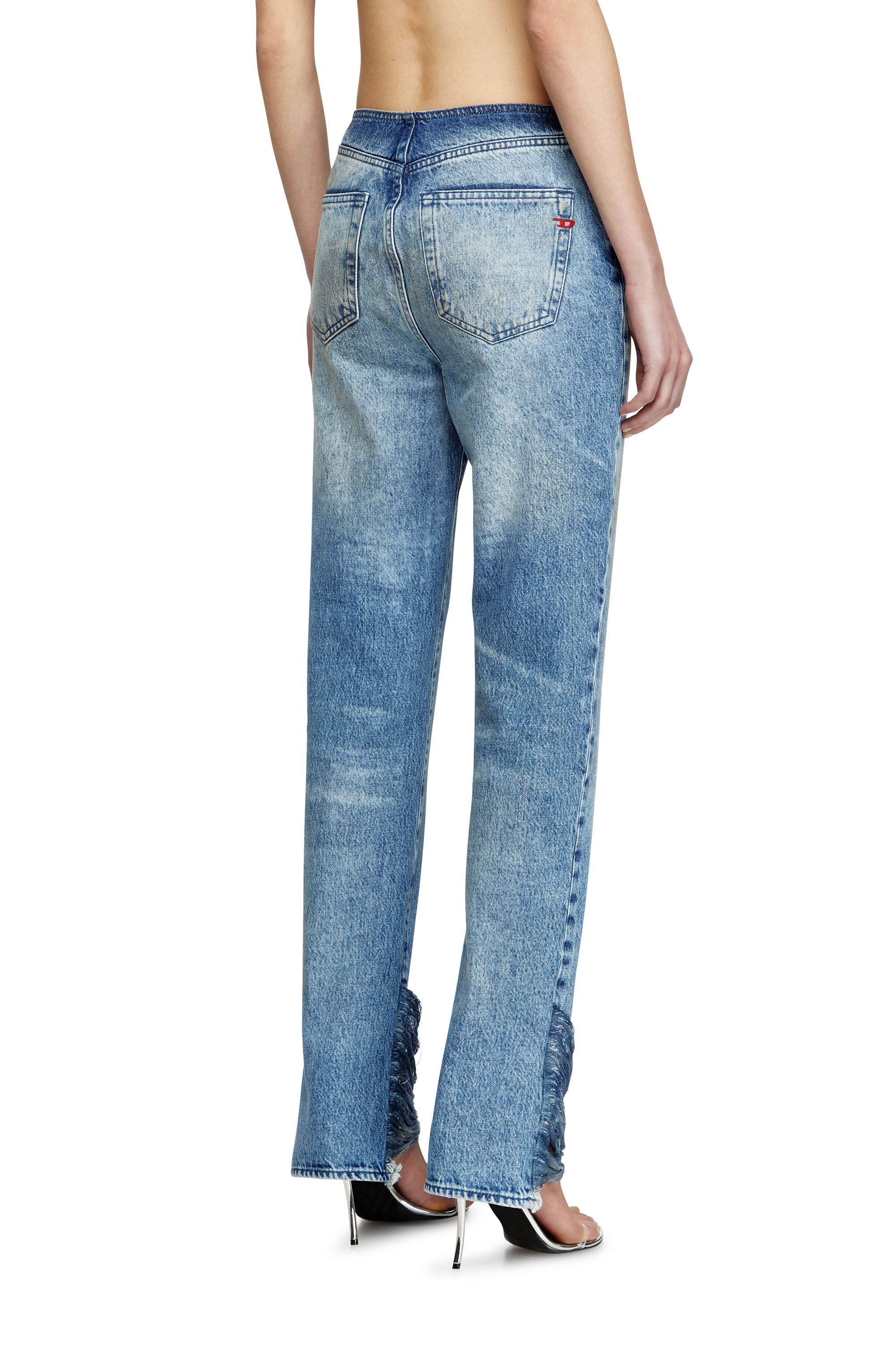 ■DIESEL■ Bootcut D Scription Denim Pants Blue A1139209G930 Women's Bootcut Jeans | Dark Blue | Diesel 2069 D-Ebbey