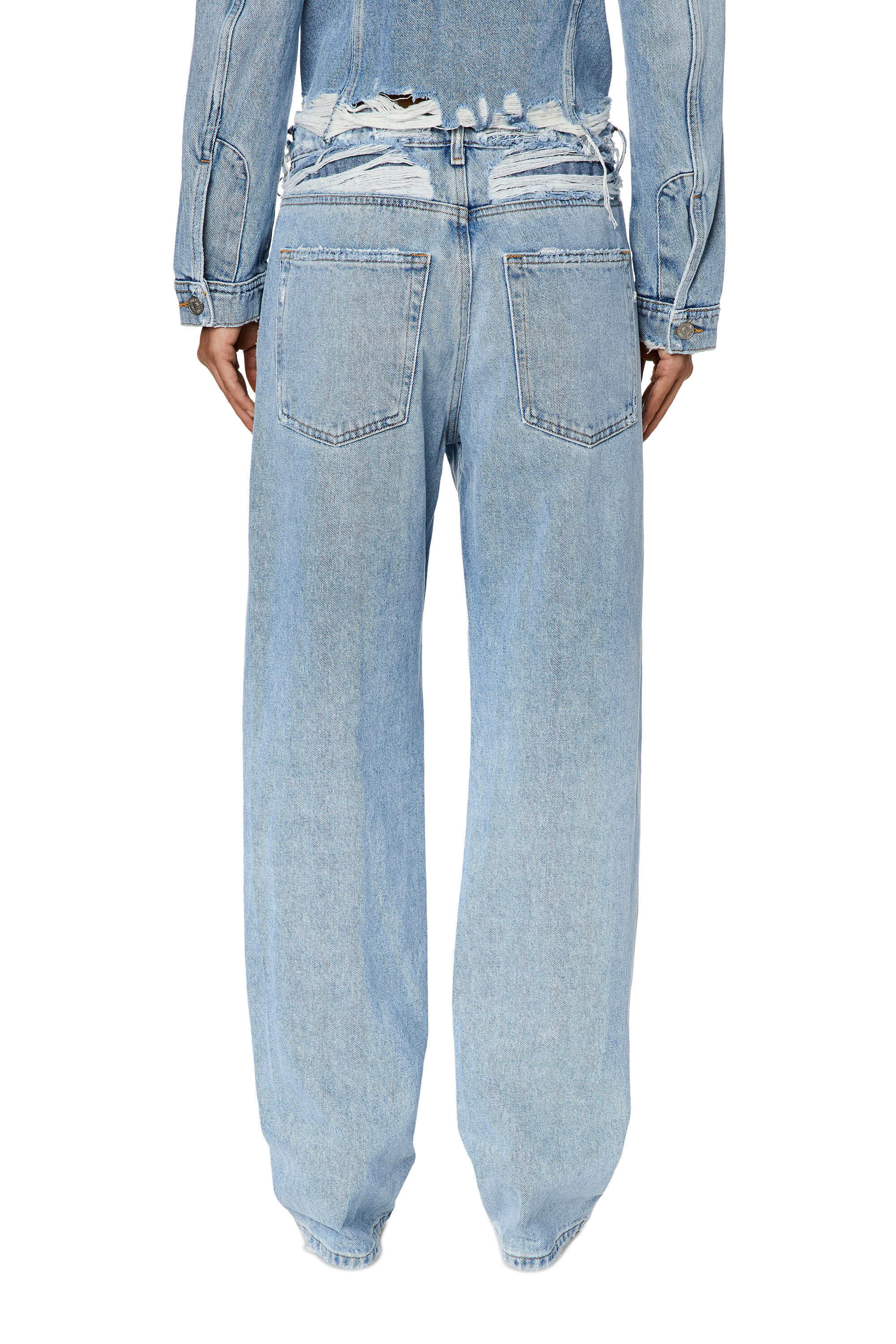 Diesel - Woman's Regular Jeans 1988 D-Ark 007S3, Light Blue - 4
