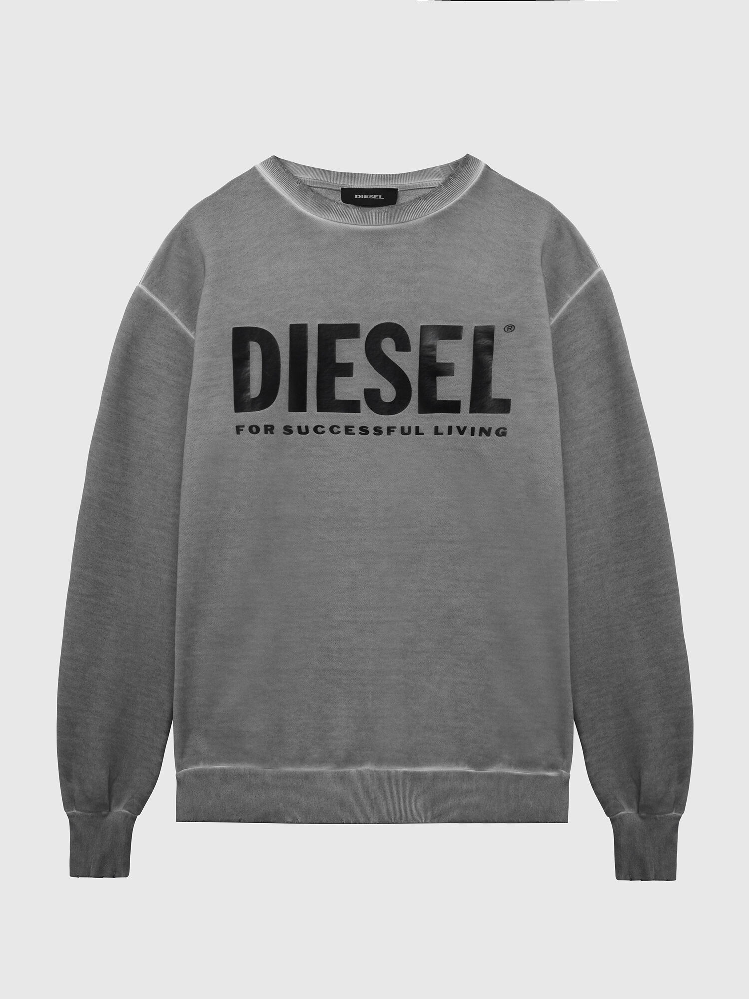 Diesel - S-GIR-DIVISION-LOGO, Gris oscuro - Image 1