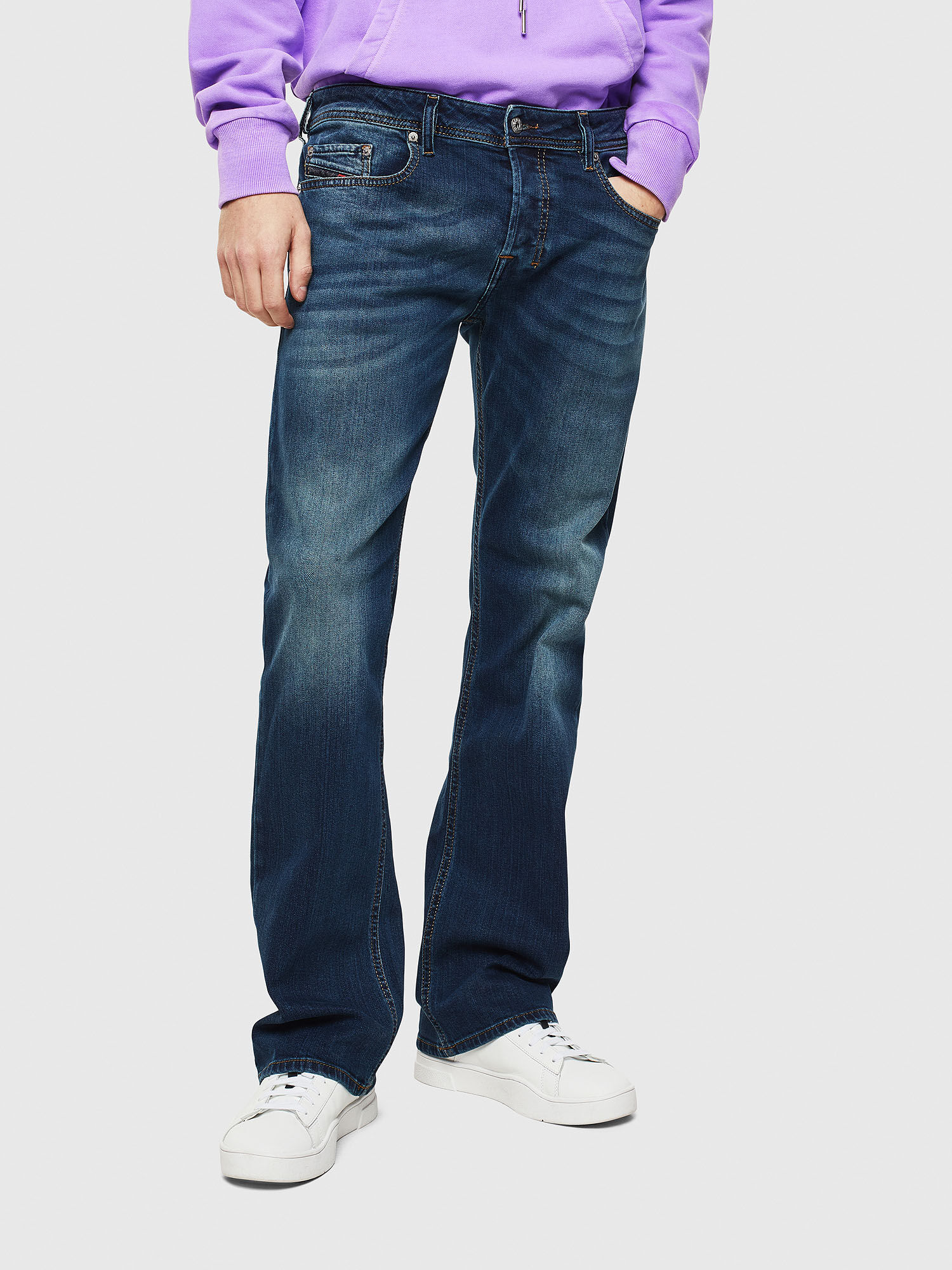 ZATINY 084BU Men Bootcut Dark blue Jeans Diesel