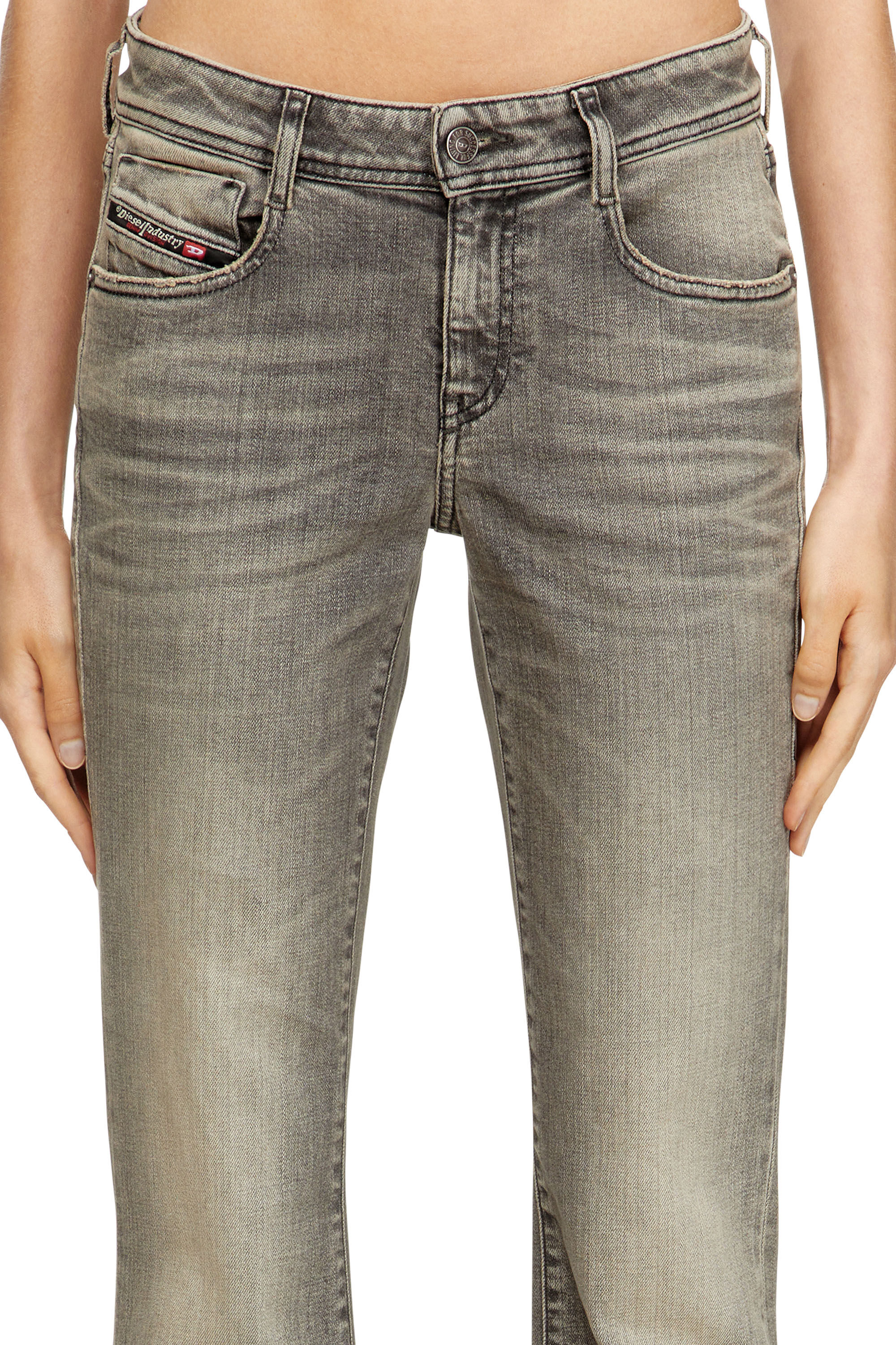 Diesel - Bootcut Jeans 1969 D-Ebbey 09L99 Mujer, Gris - 4