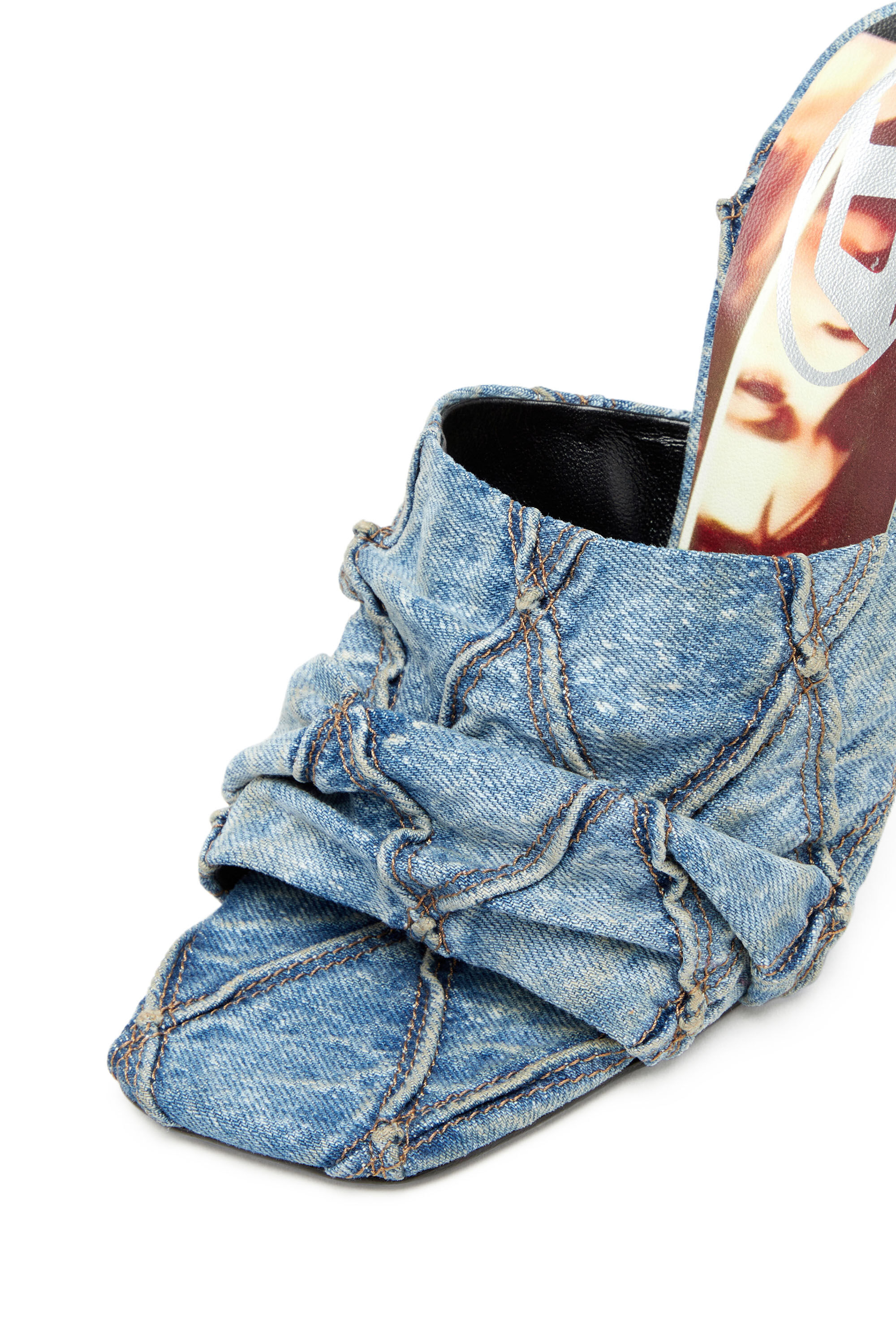 Sandali denim clearance