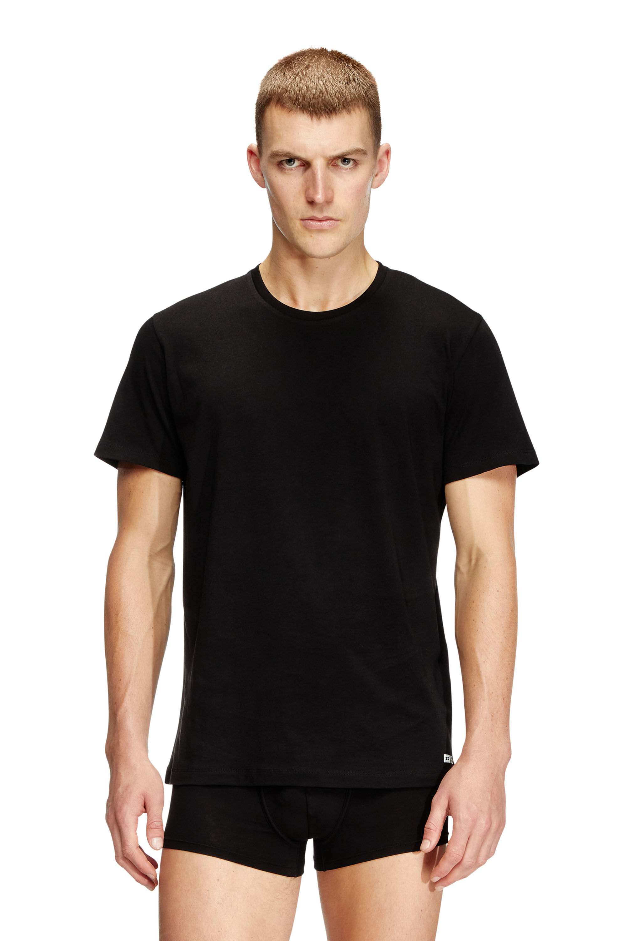 DIESEL A17828\t0LIAD E4101 RANDAL-D-BOX-3PACK Tシャツ Men's Three-pack of T-shirts | Black | Diesel