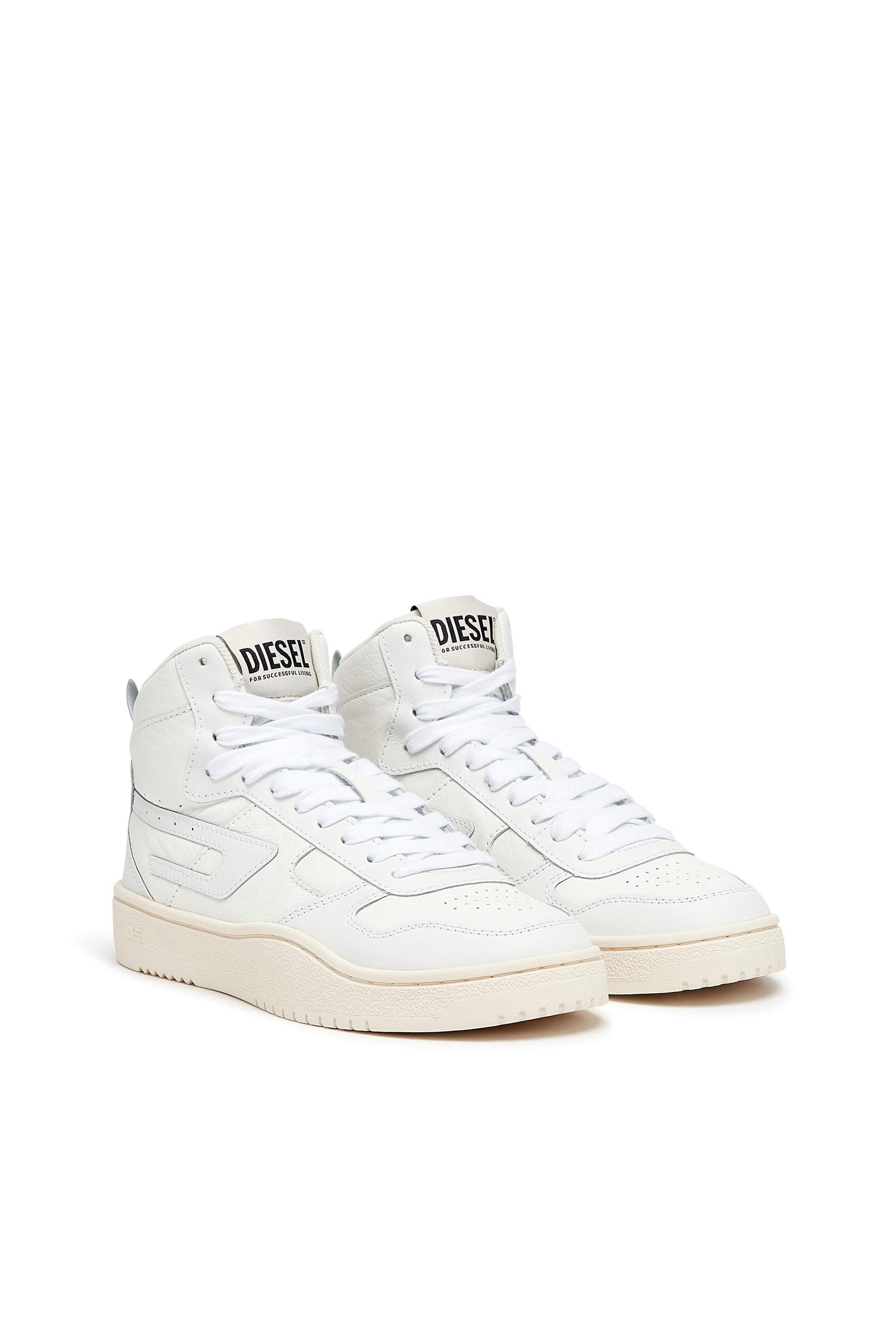 Diesel - S-UKIYO V2 LOW, S-Ukiyo V2 Mid W - Deportivas altas con la marca D Mujer in Blanco - 2