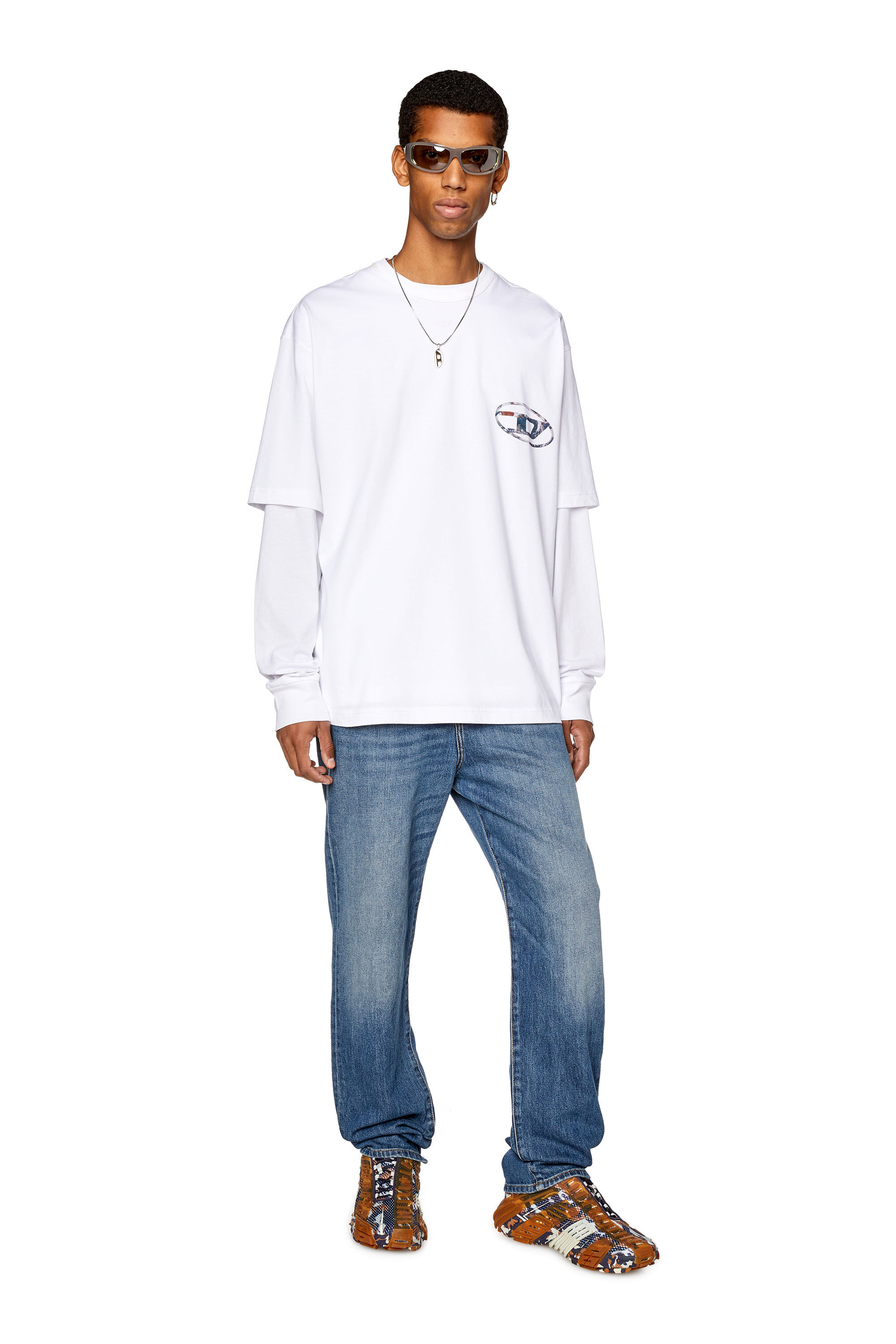 Men's Straight Jeans | Medium blue | Diesel 2020 D-Viker
