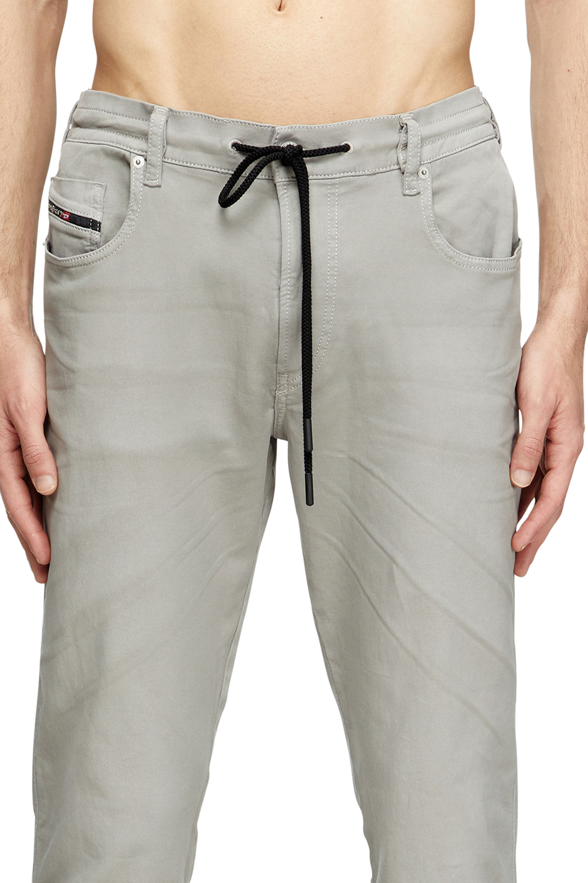 Diesel - Slim 2062 D-Strukt Joggjeans® 0670M Hombre, Gris - 4