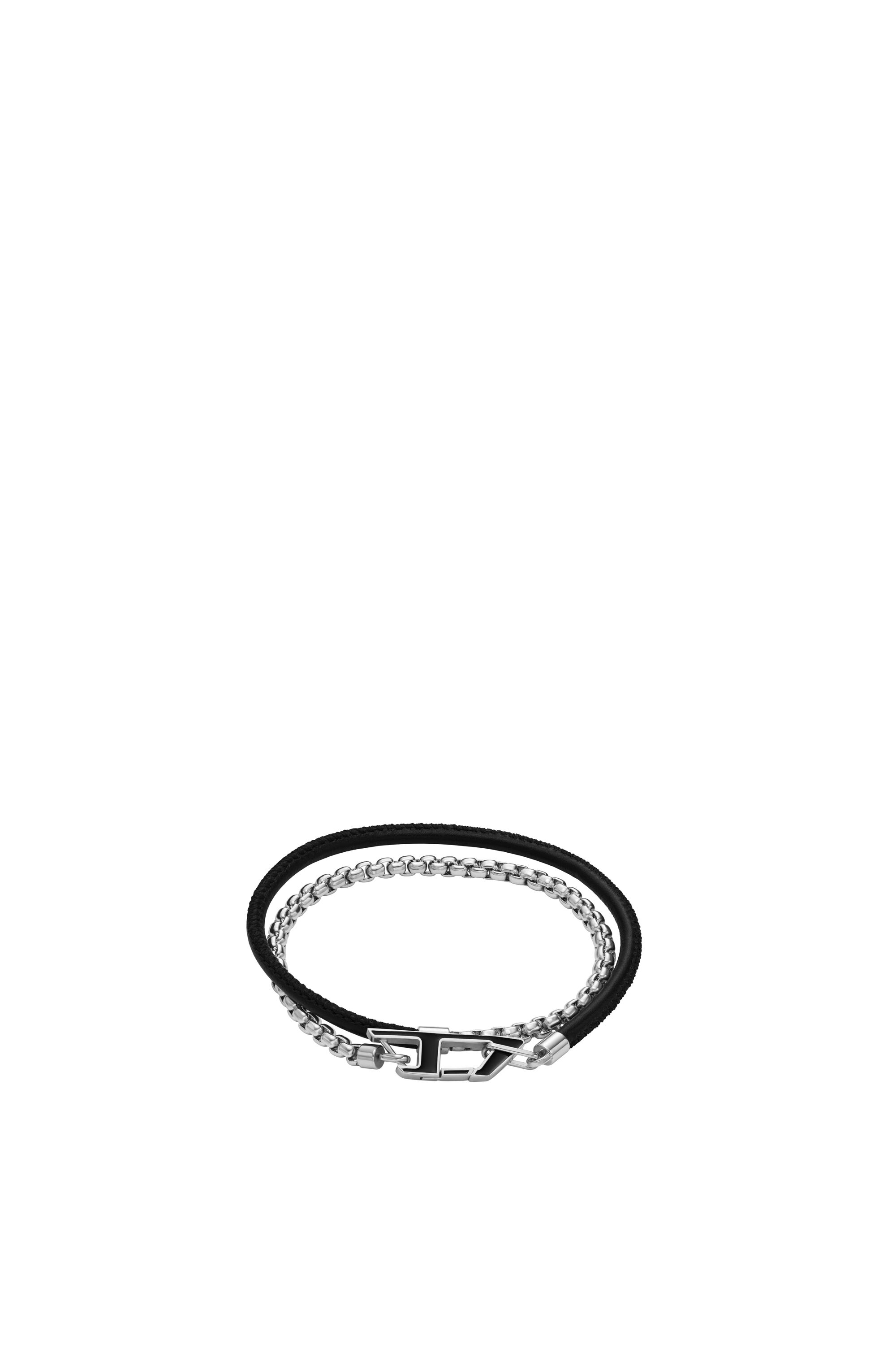 Women's Stainless steel chain bracelet | Silver | Diesel