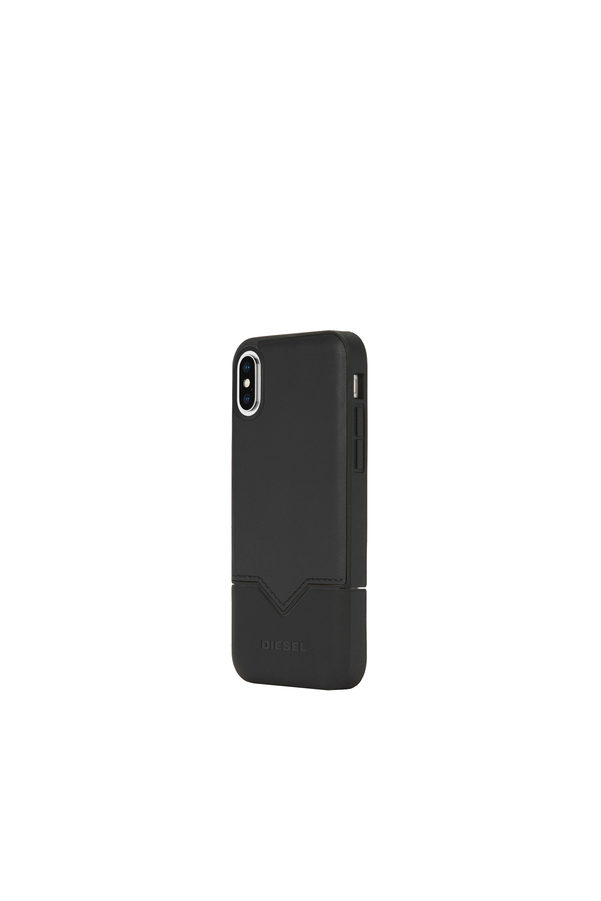 Diesel - CREDIT CARD IPHONE X CASE, Funda para iPhone X y tarjeta de crédito Unisex in Negro - 1