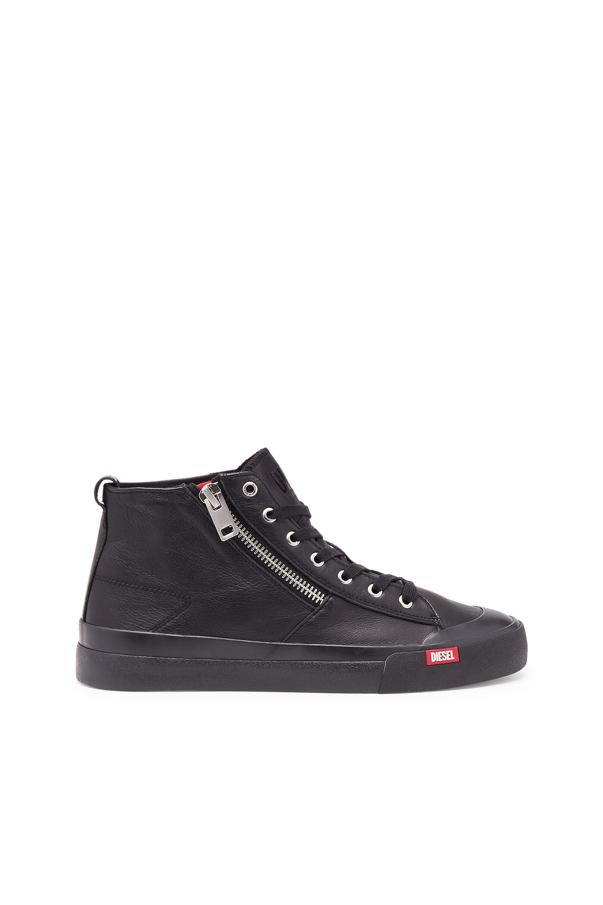 Diesel Men s S Athos Zip Black Hi top Sneakers