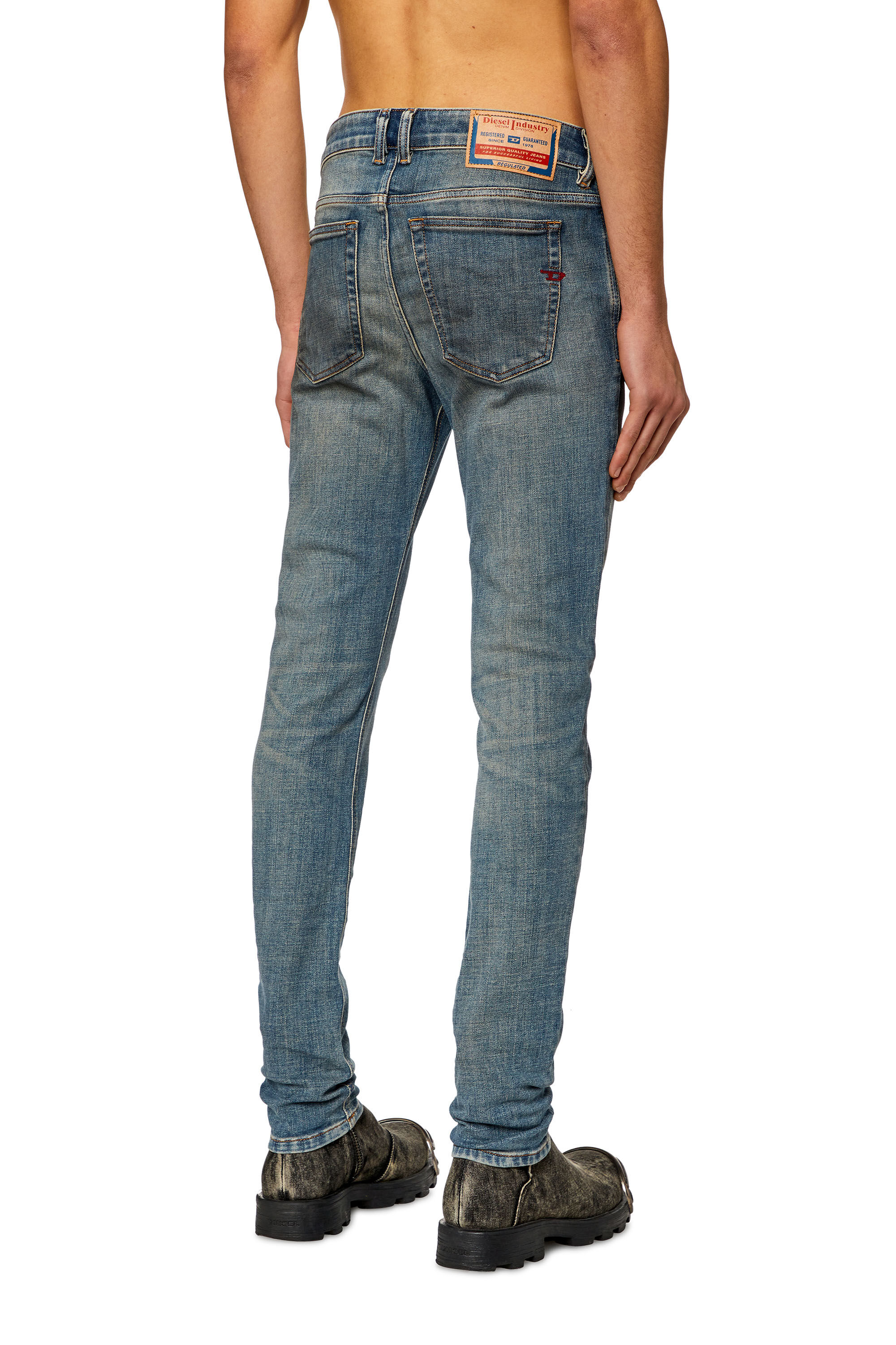 Men's Skinny Jeans | Dark Blue | Diesel 1979 Sleenker