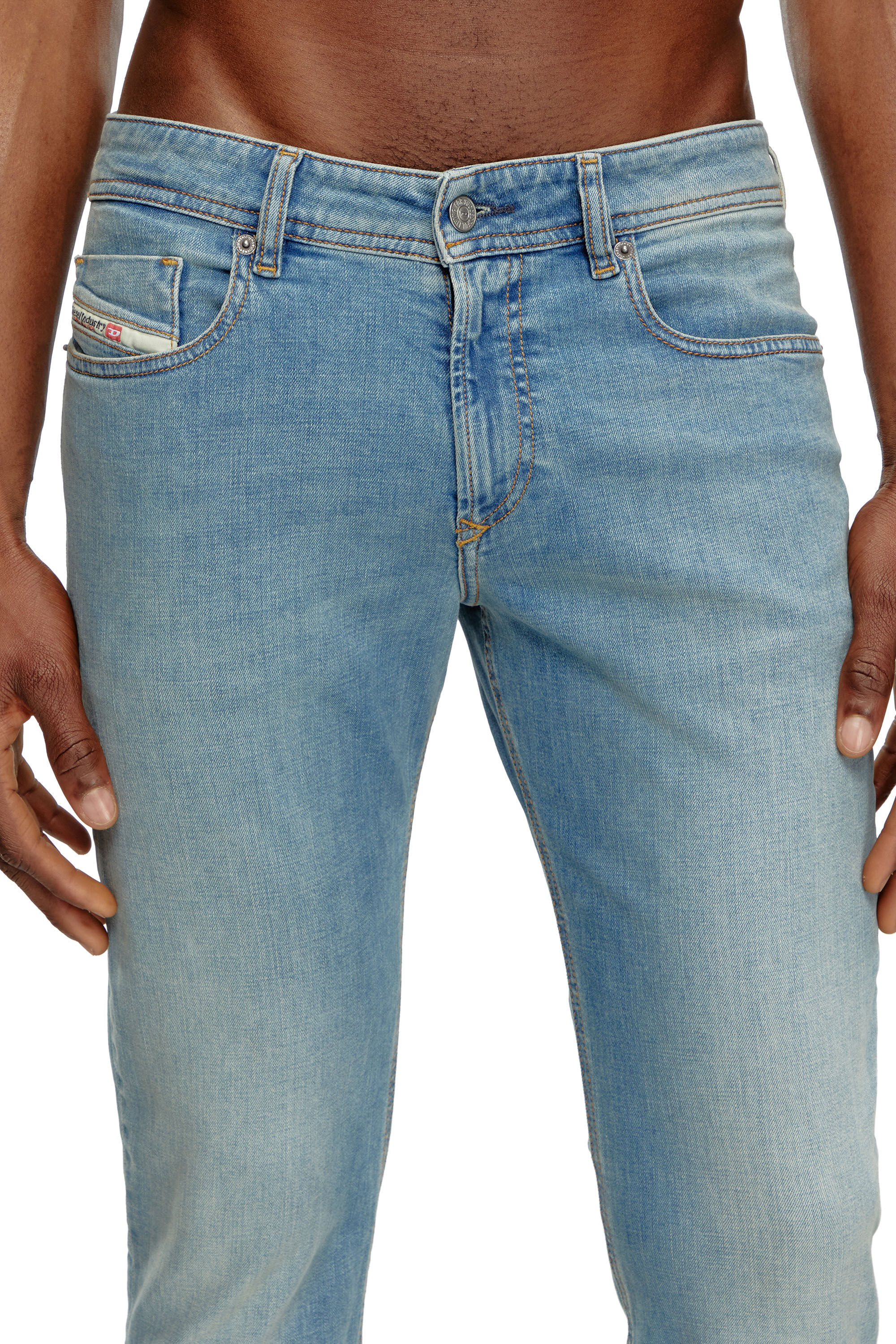 Men's Skinny Jeans | Light Blue | Diesel 1979 Sleenker