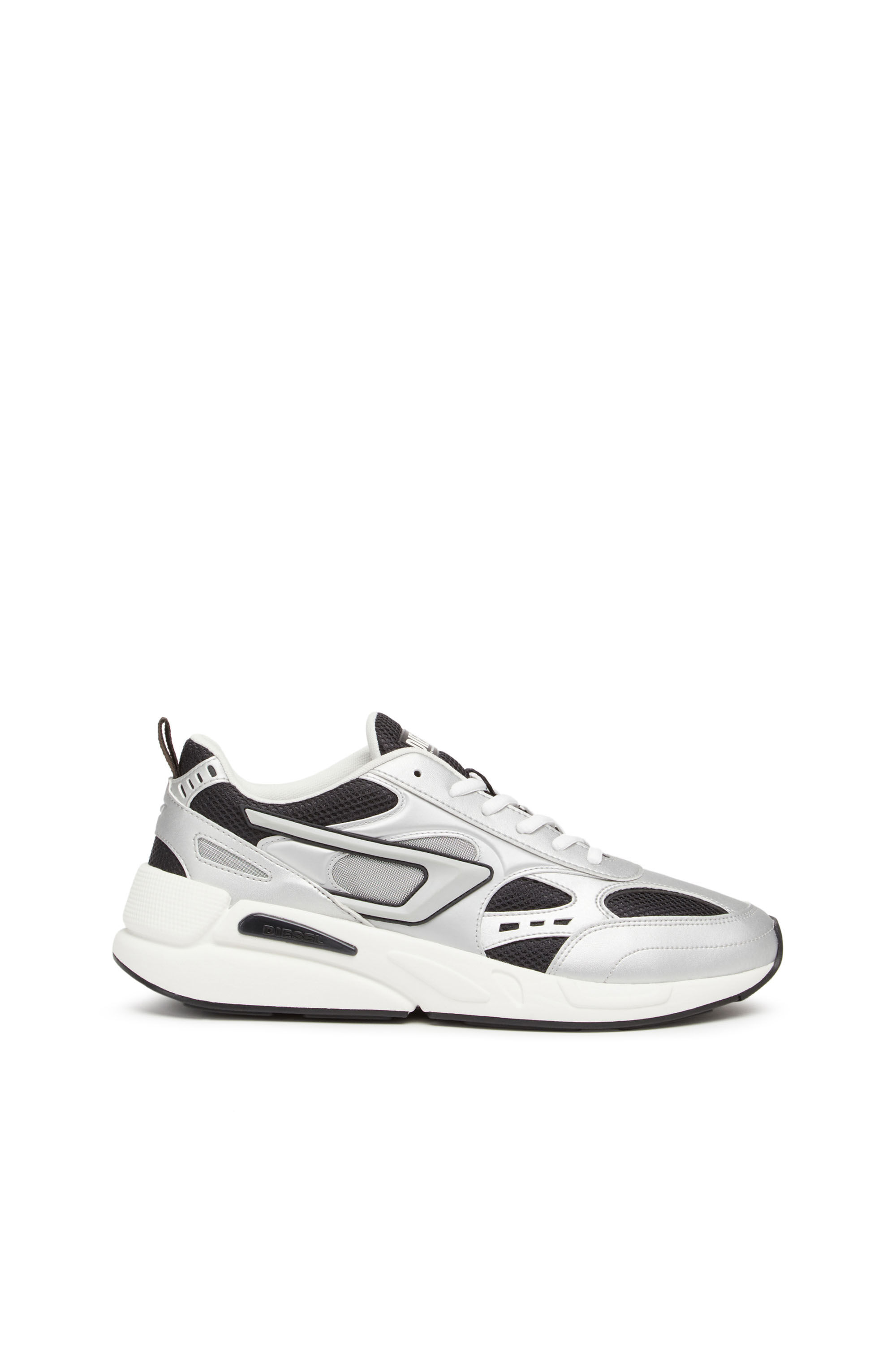 S-SERENDIPITY SPORT Man: Mesh sneakers with metallic panels | Diesel