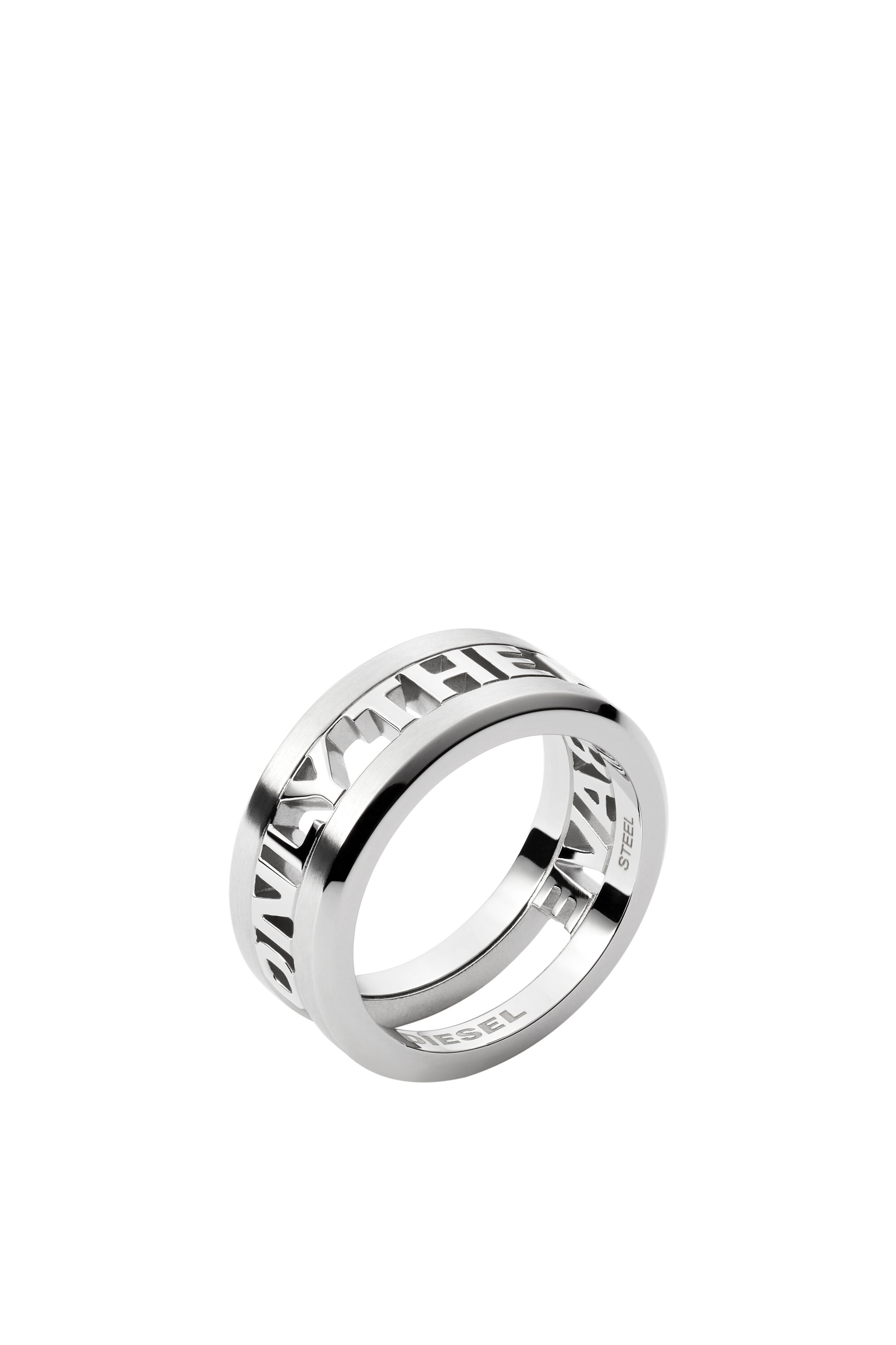贅沢 Man: DX1332 Stainless Diesel | Ring Band Steel アクセサリー