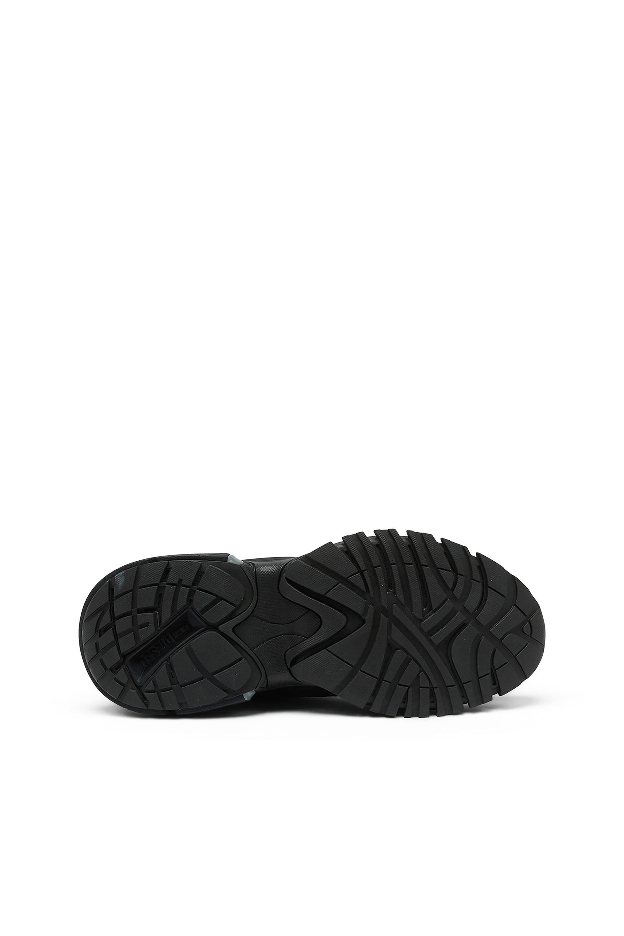Diesel - S-SERENDIPITY PRO-X1, S-Serendipity-Cinturón de cuero con hebilla con el logotipo brillante Hombre in Negro - 5
