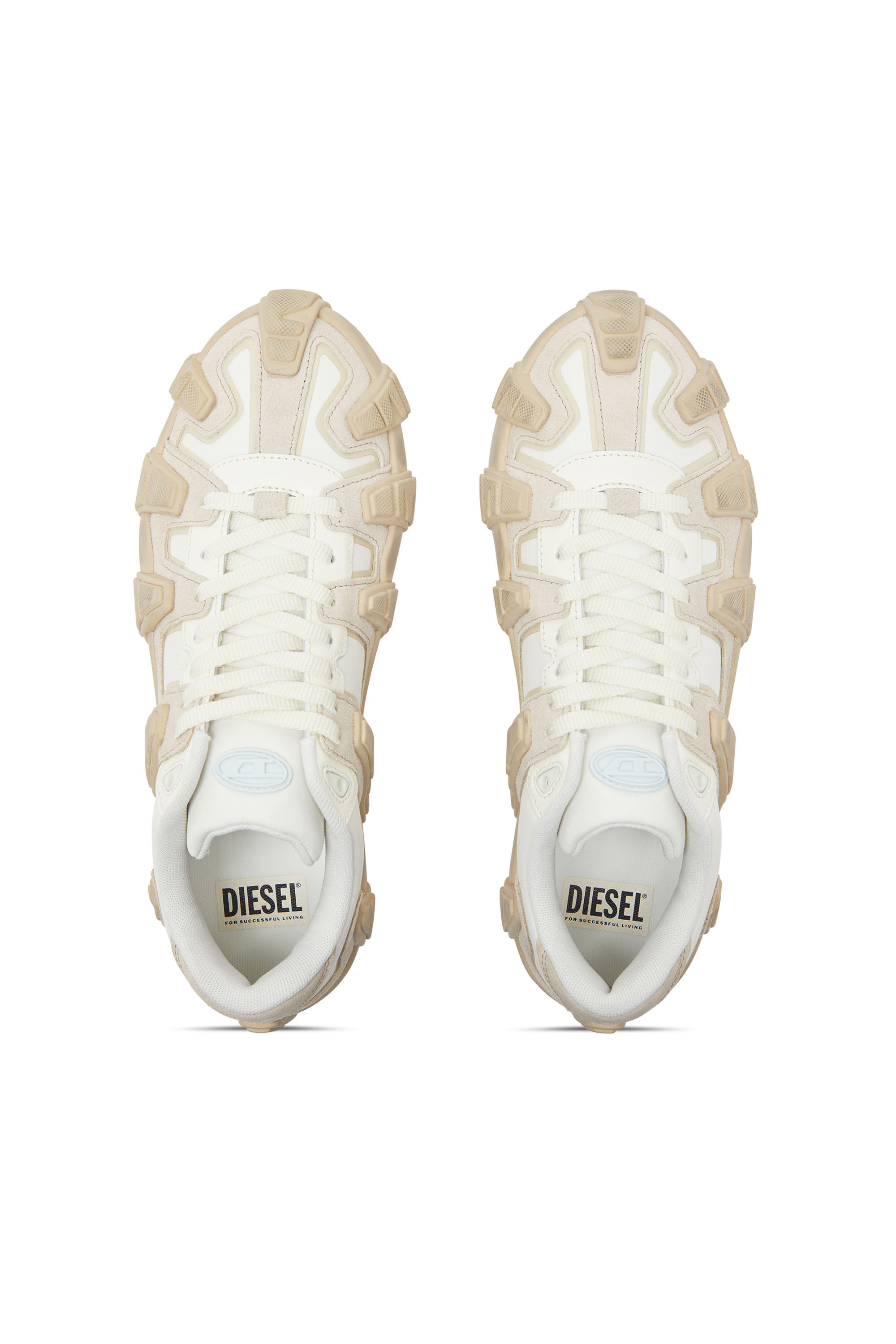 S-D-GRIFFE LOW, White/Beige