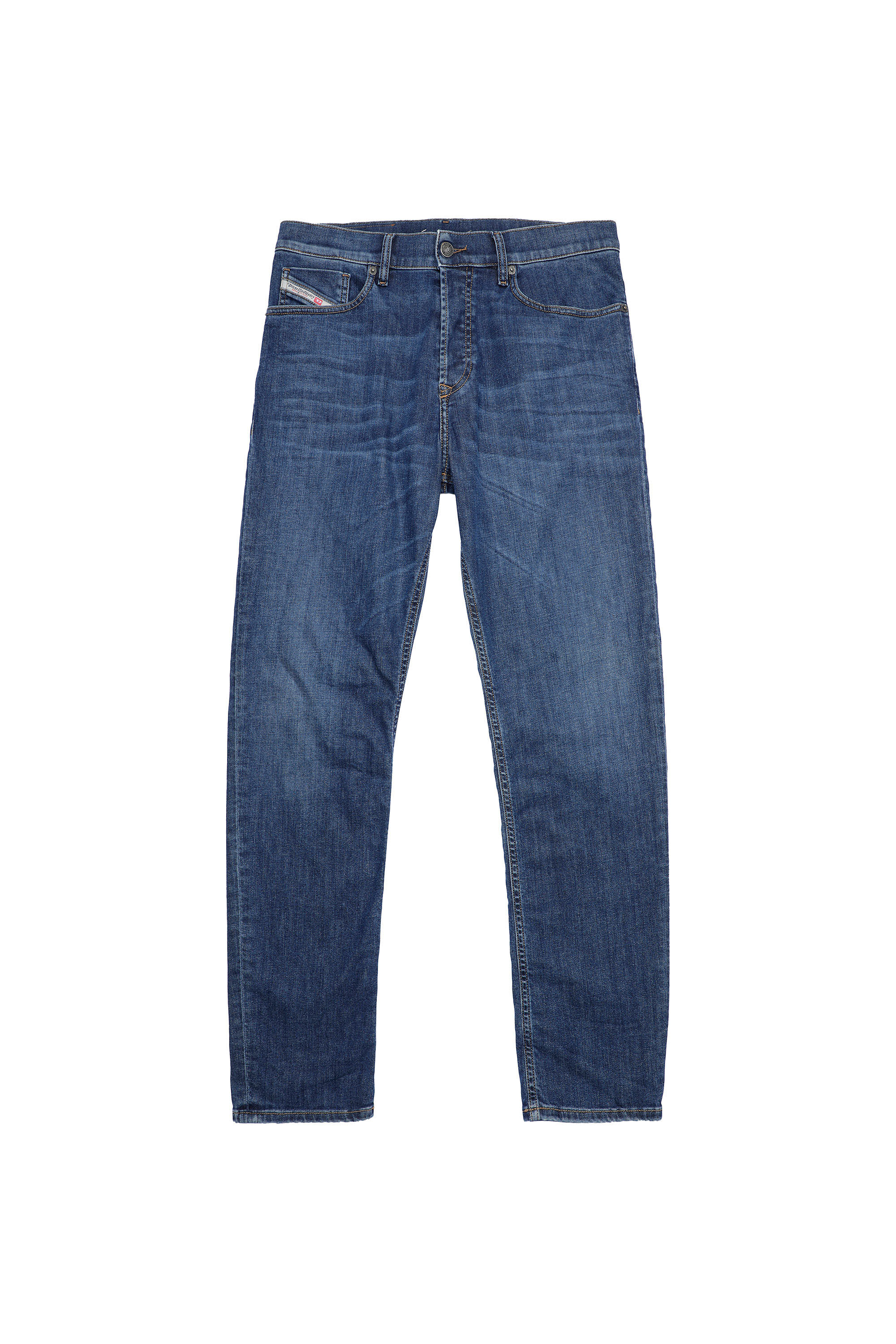 Diesel - D-Fining Tapered Jeans 09B06, Medium blue - Image 2