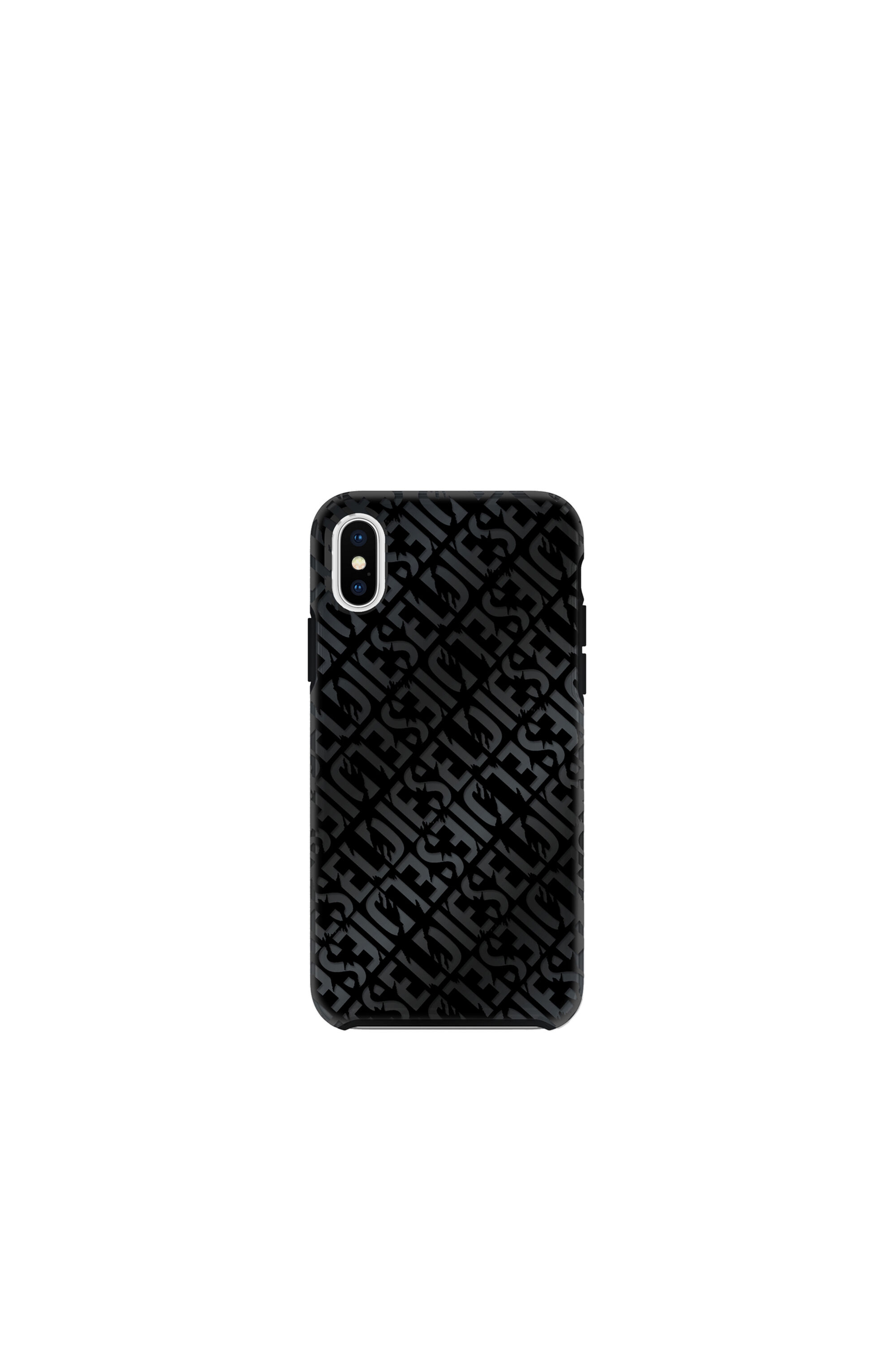 Diesel - DIESEL PRINTED CO-MOLD CASE FOR IPHONE XS & IPHONE X, Black - Image 2