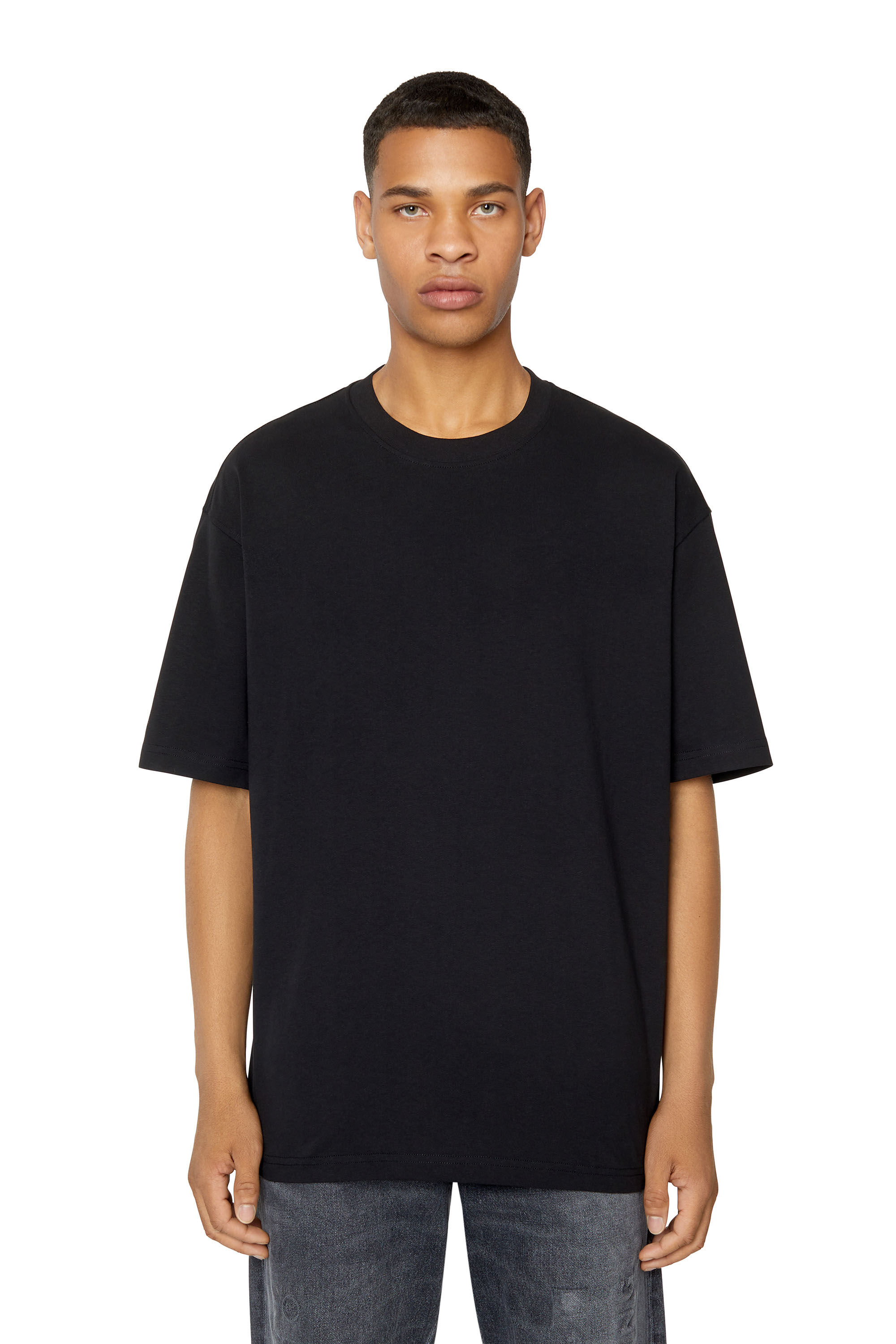 DIESEL 't-boggy megoval-d' Tシャツ メンズ ブラック ホワイト Diesel - T-Boggy-Megoval-D T-shirt | HBX - Globally Curated