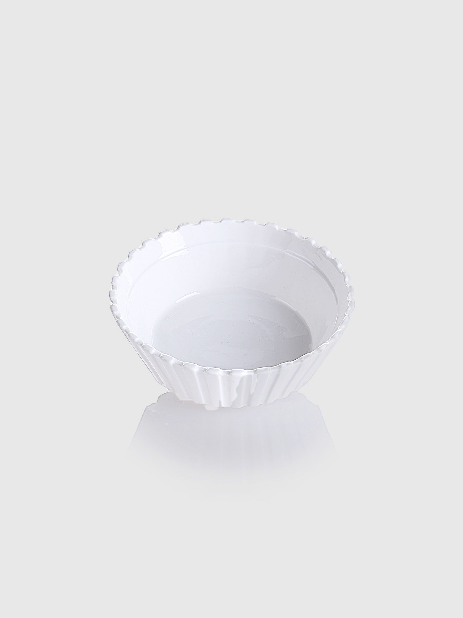 Diesel - 10984 MACHINE COLLEC, Frutero de porcelana, 16,3 cm de diámetro Unisex in Blanco - 1