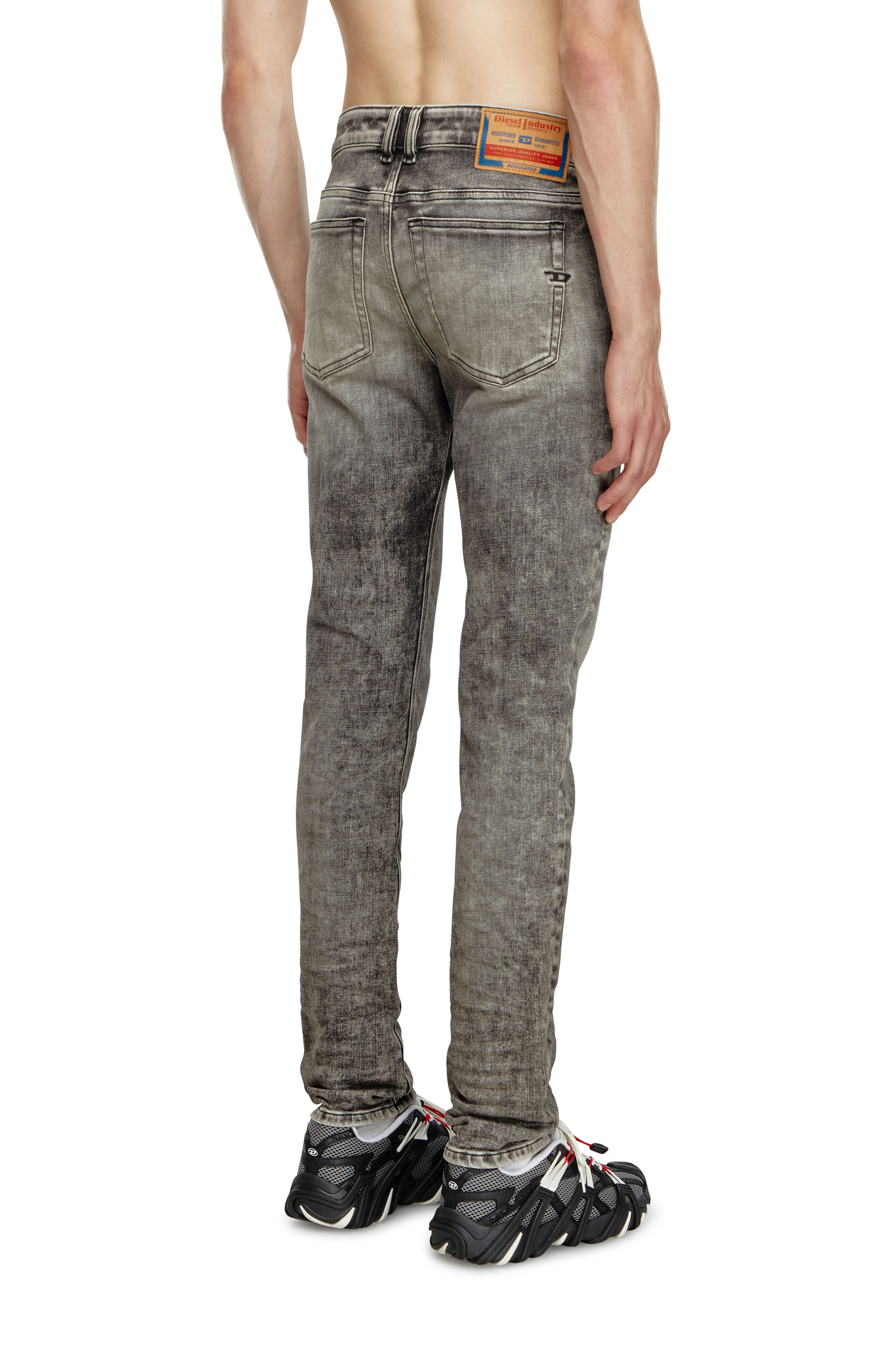 Diesel - Hombre Skinny Jeans 1979 Sleenker 09J28, Gris - Image 4