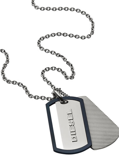 DX1198, Silver Diesel - DX1198, Silver - Necklaces - Image 1