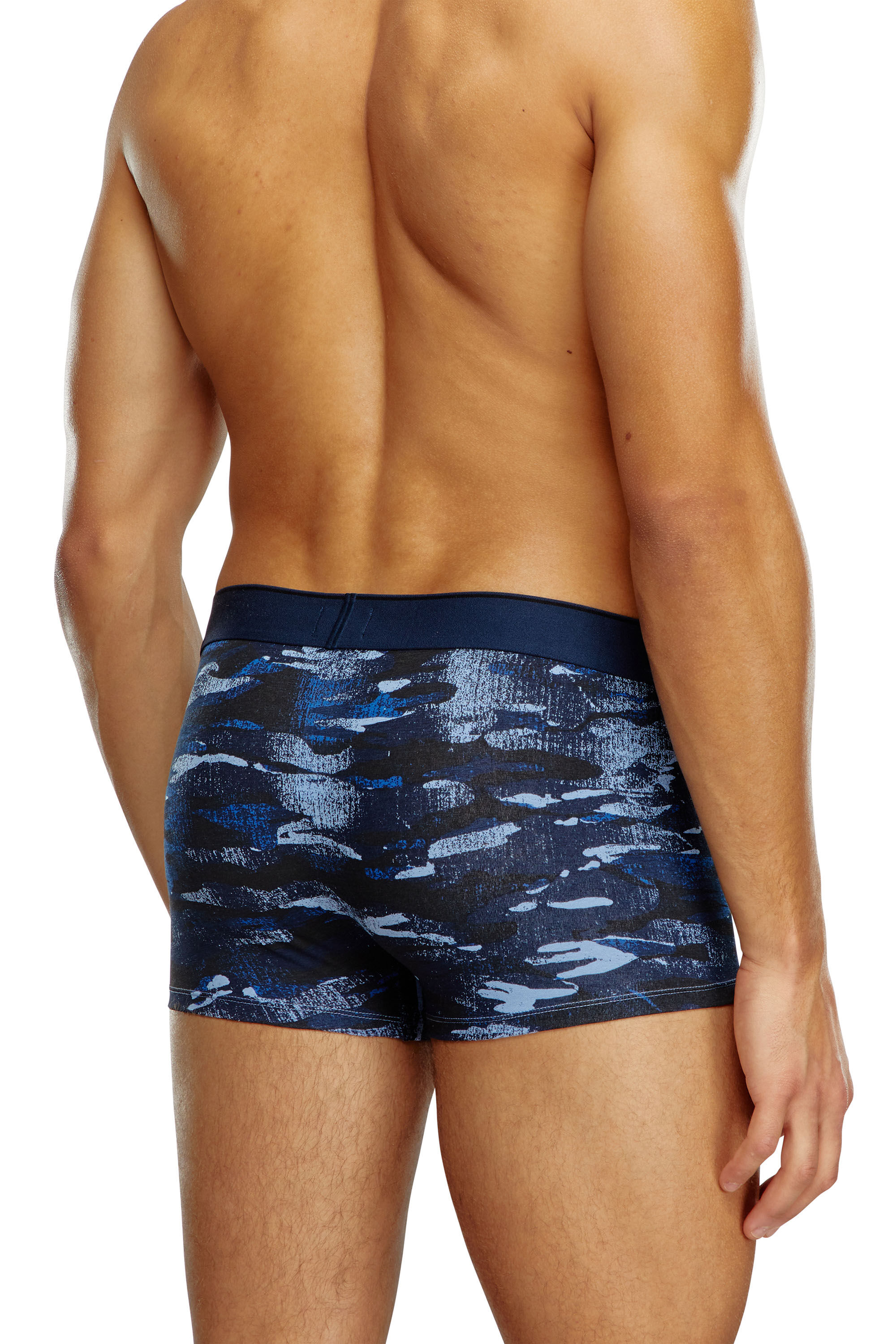 Men's Boxer briefs with camo print | Blue | Diesel