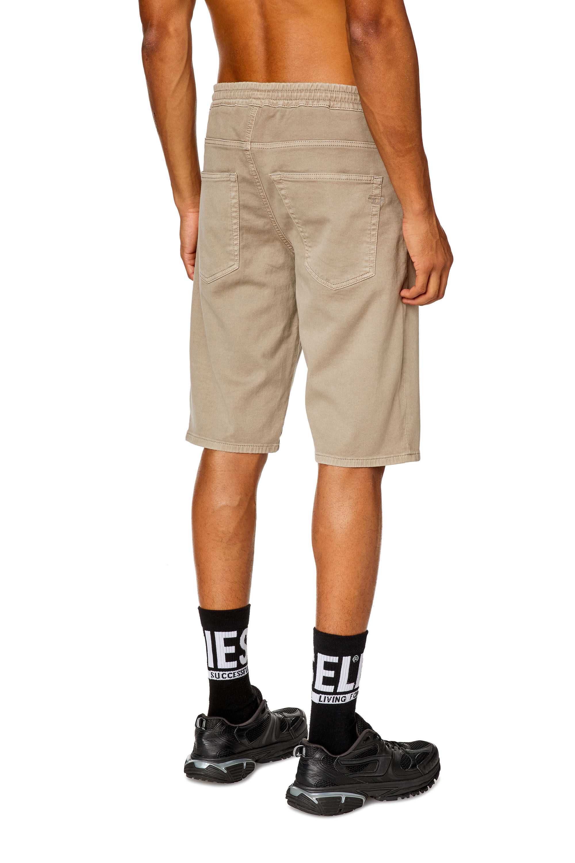 Men's Chino shorts in JoggJeans | Grey | Diesel
