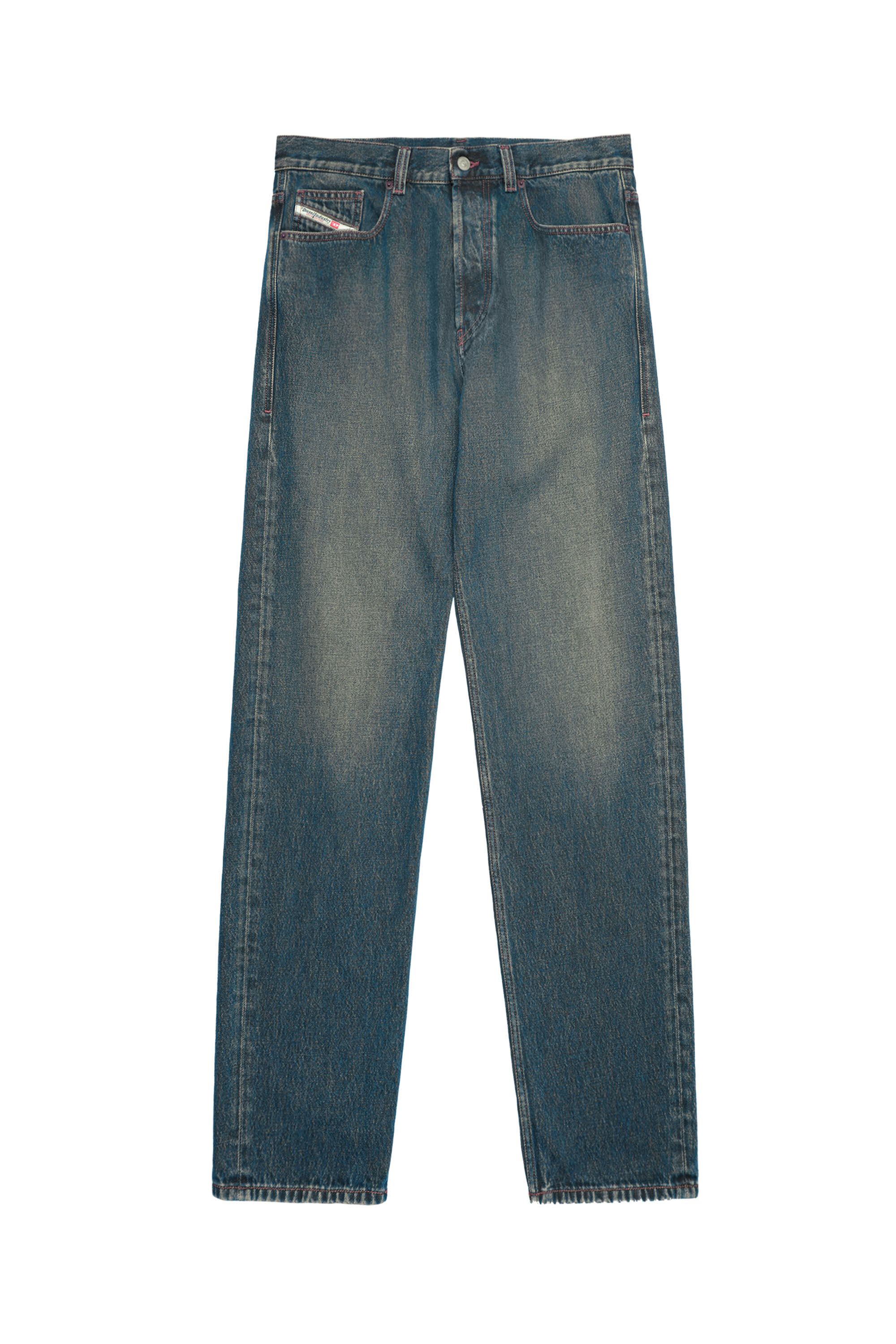 Diesel - 2010 09C04 Straight Jeans, Azul Oscuro - Image 2