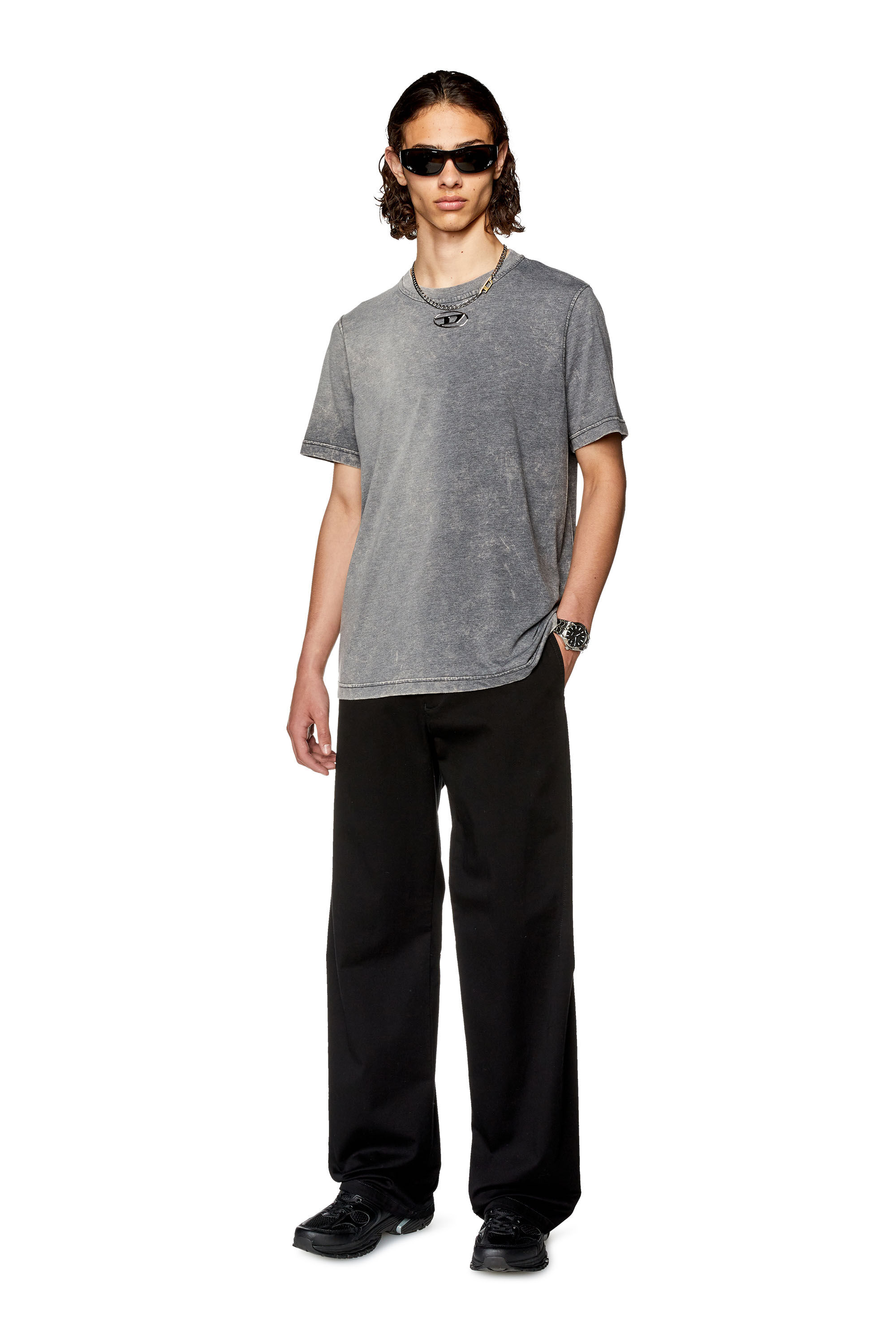KAJA WASHED COTTON CHINO PANTS ブラック 2 High Density Twill Chino in Black – Blue Owl Workshop
