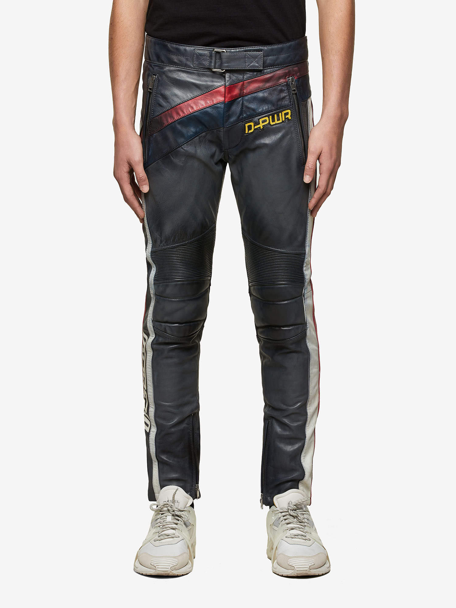 Diesel leather pants mens outlet