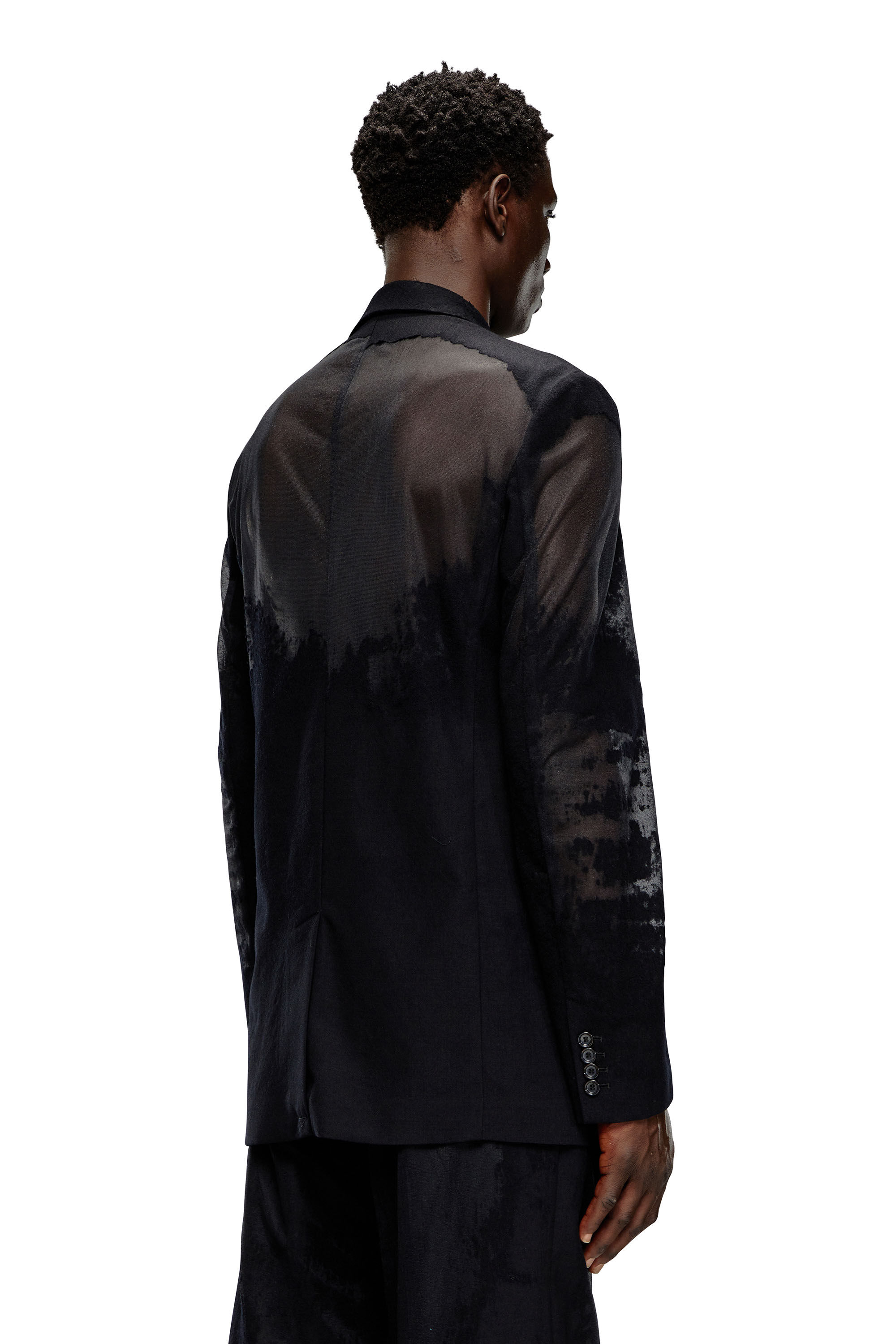 送料無料の商品 jacket Tailored Men's in Diesel | Black | wool cool devoré パンツ