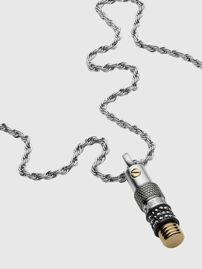 DX1224, Silver Diesel - DX1224, Silver - Necklaces - Image 2