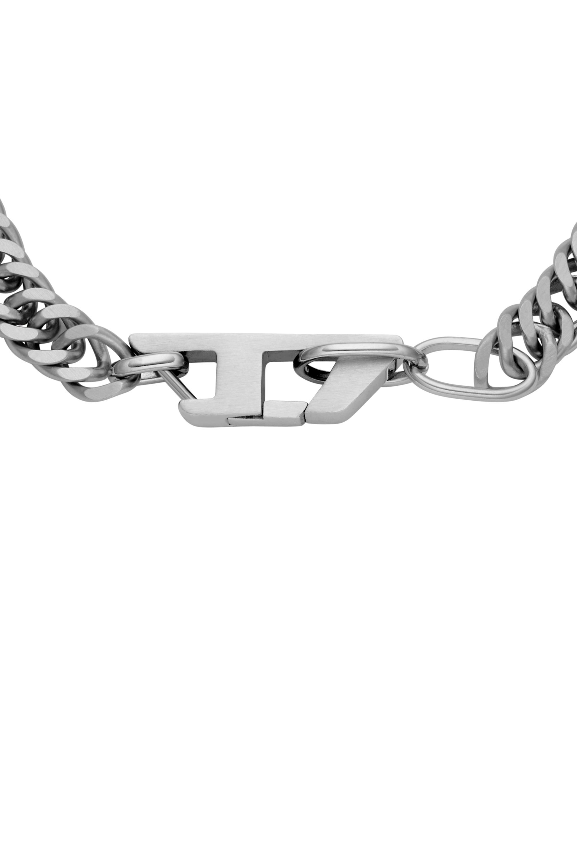 【人気No.1】 Stainless Women's steel Diesel | Silver | bracelet chain アクセサリー