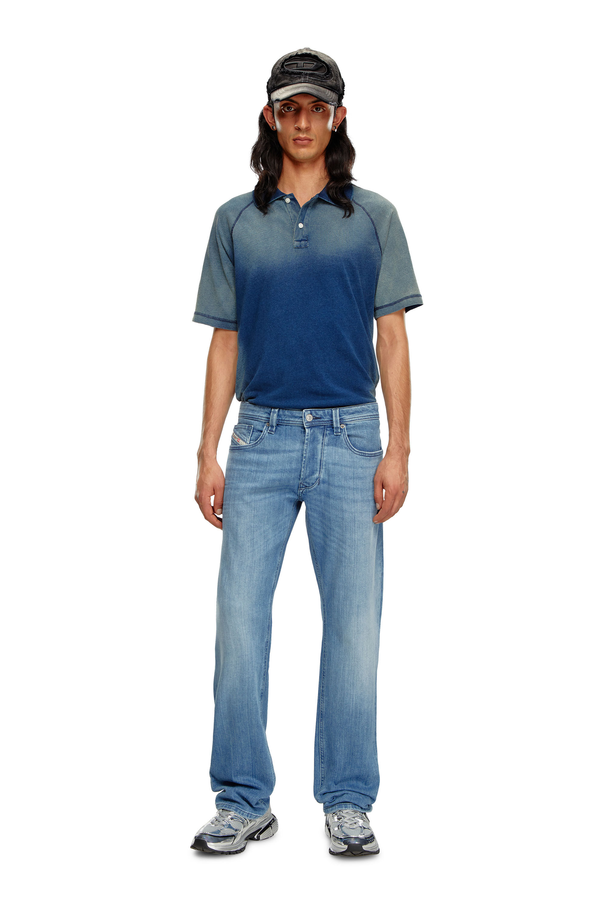 Men's Regular Jeans | Light Blue | Diesel 1985 Larkee