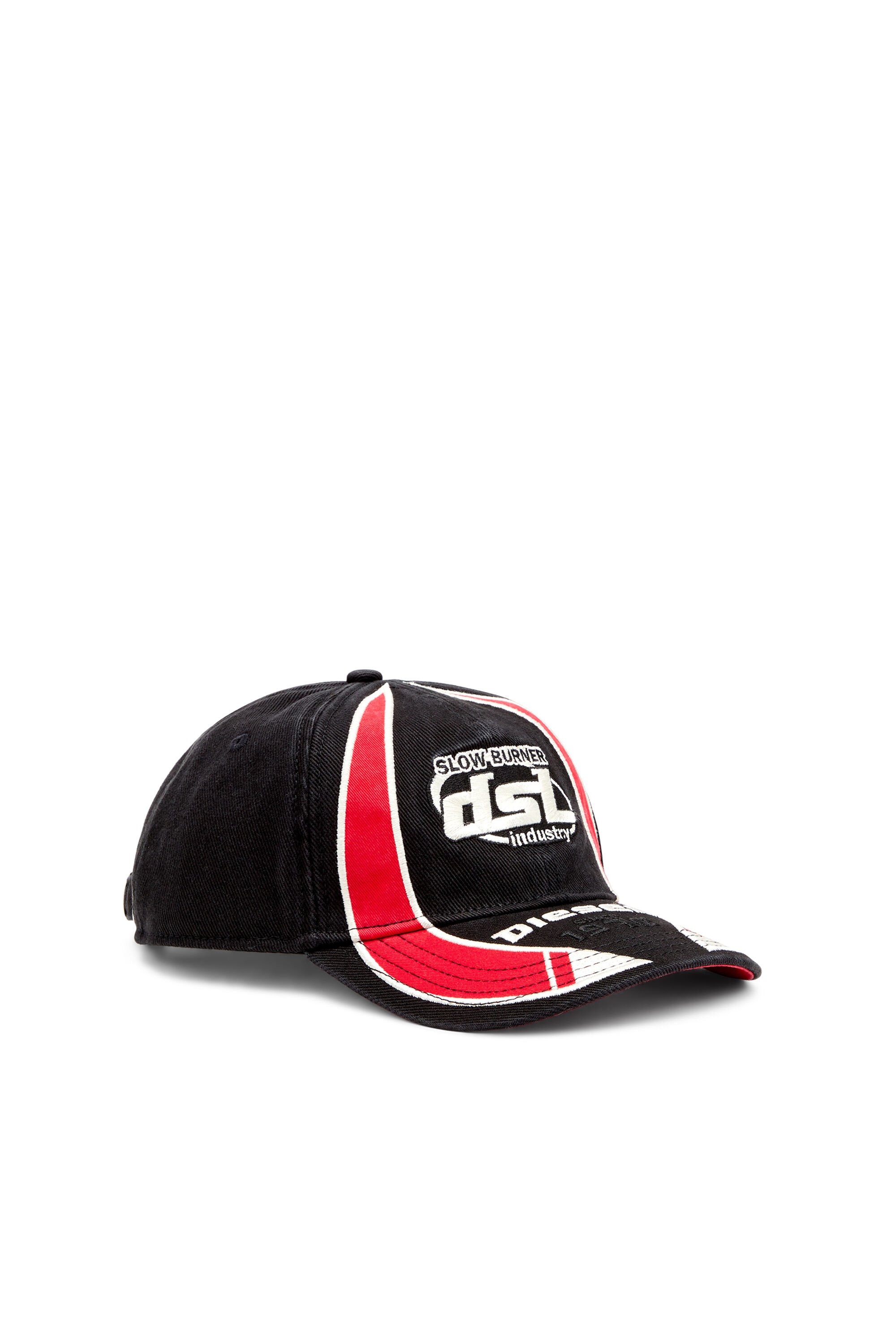 Men's Baseball cap with embroidered detail | Multicolor | Diesel