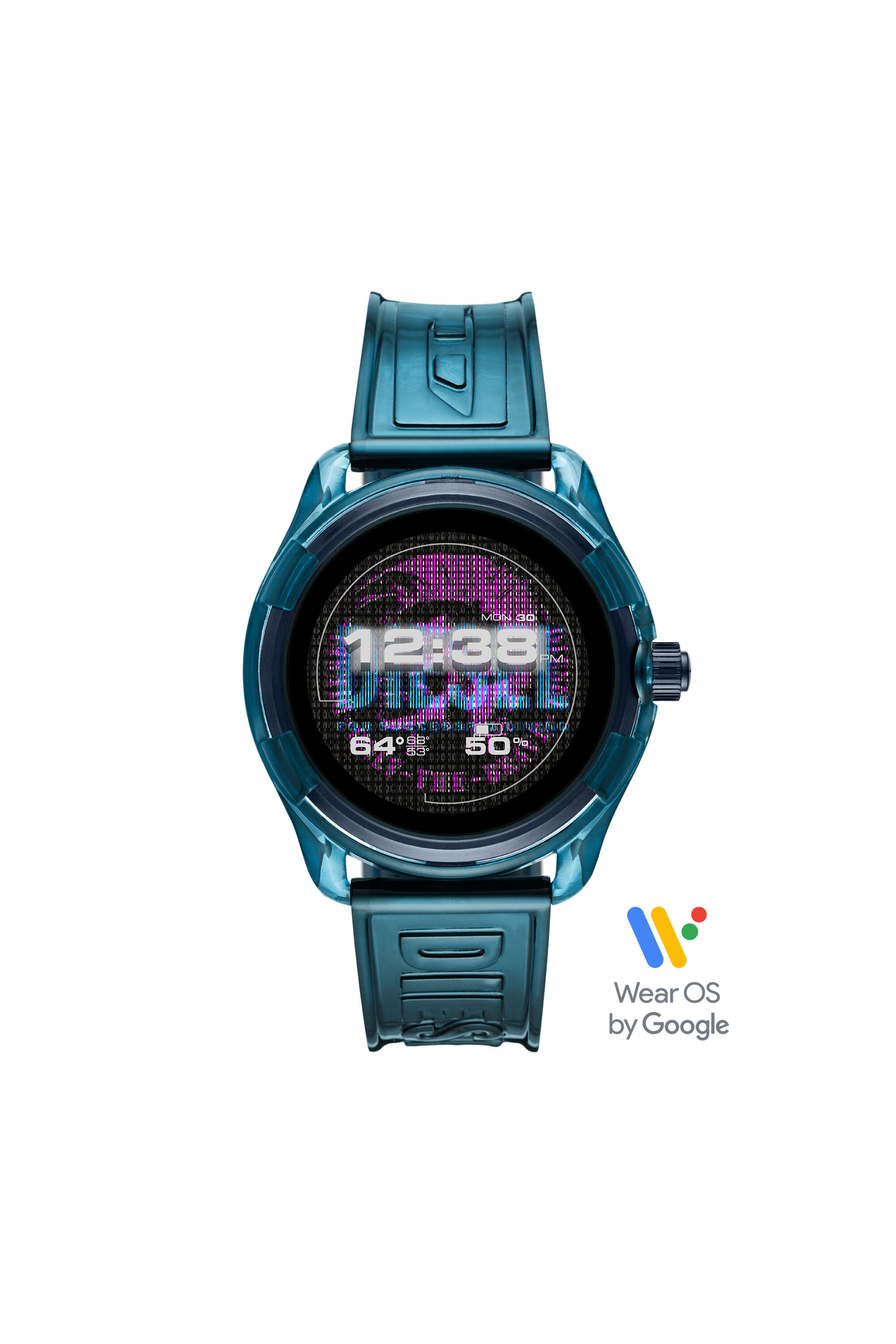 Diesel - DT2020, Smartwatch Diesel On Fadelite: Azul transparente Hombre in Azul marino - 5